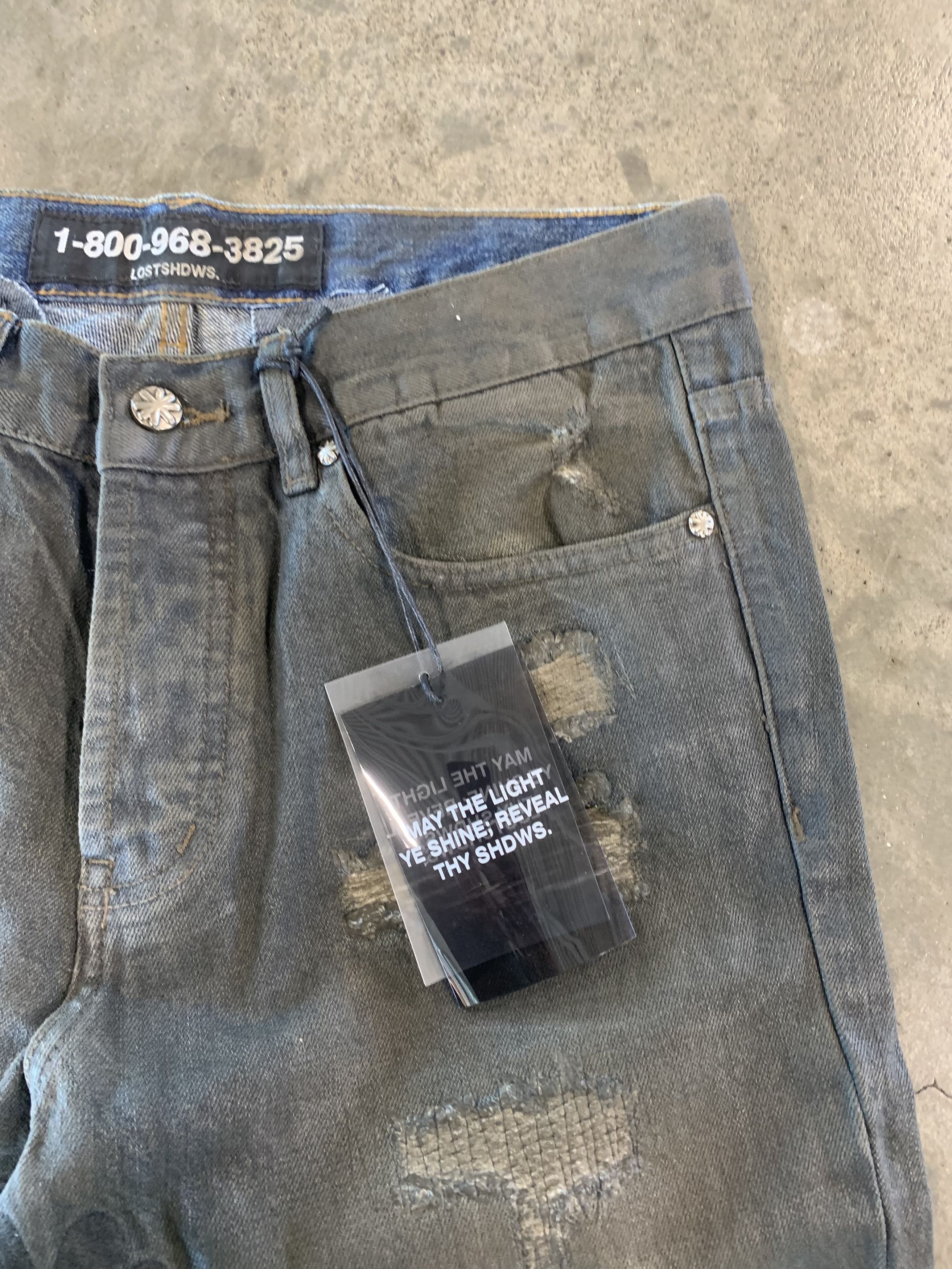 LOSTSHDWS Lostshdws Dstry Denim Size US 32 / EU 48 - 2 Thumbnail