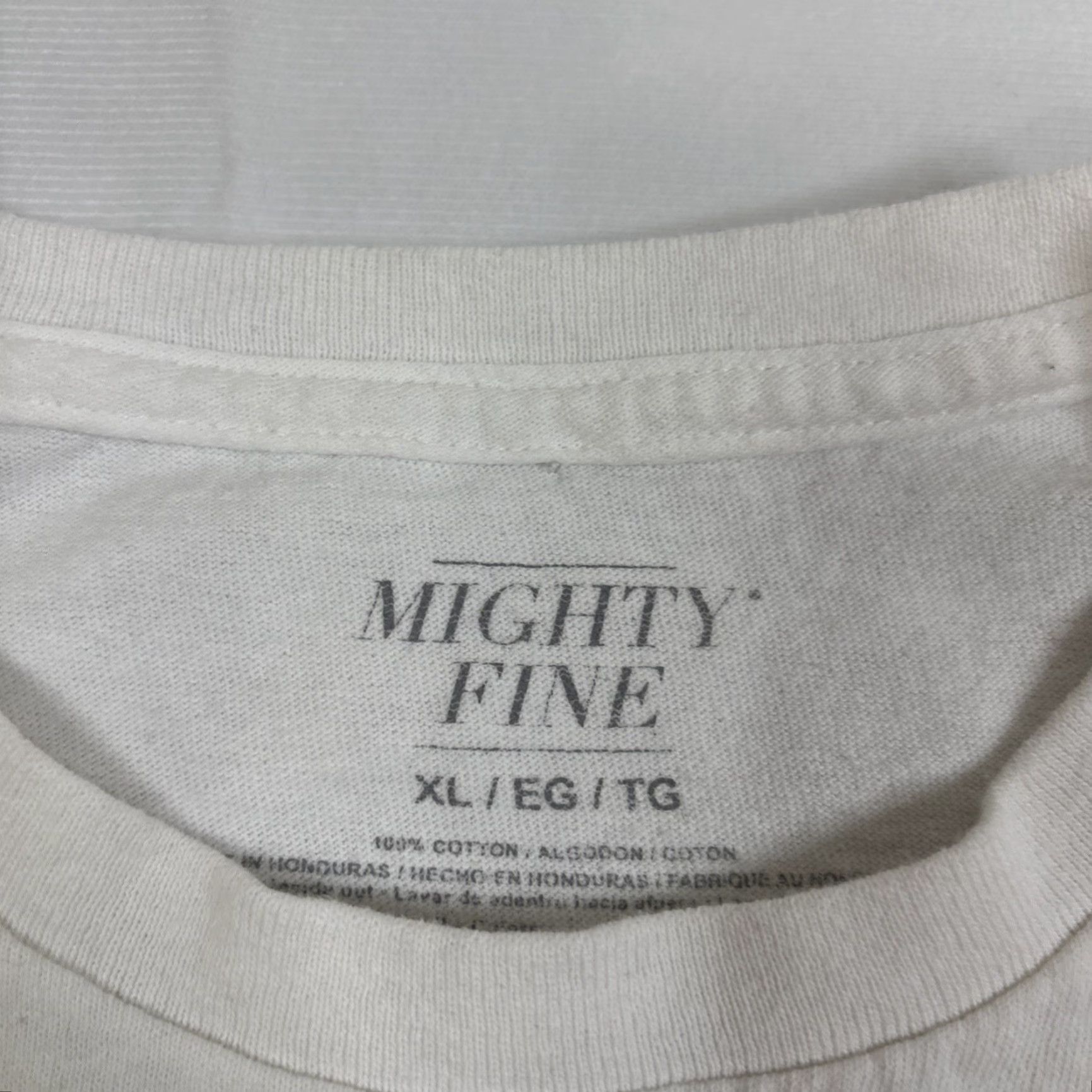 Vintage Mighty Fine Shirt Women XL White Cropped Vincent Van Gogh Flowers Ladies XL Cropped Flowers T-Shirt Women’s Size XL / US 12-14 / IT 48-50 - 3 Thumbnail