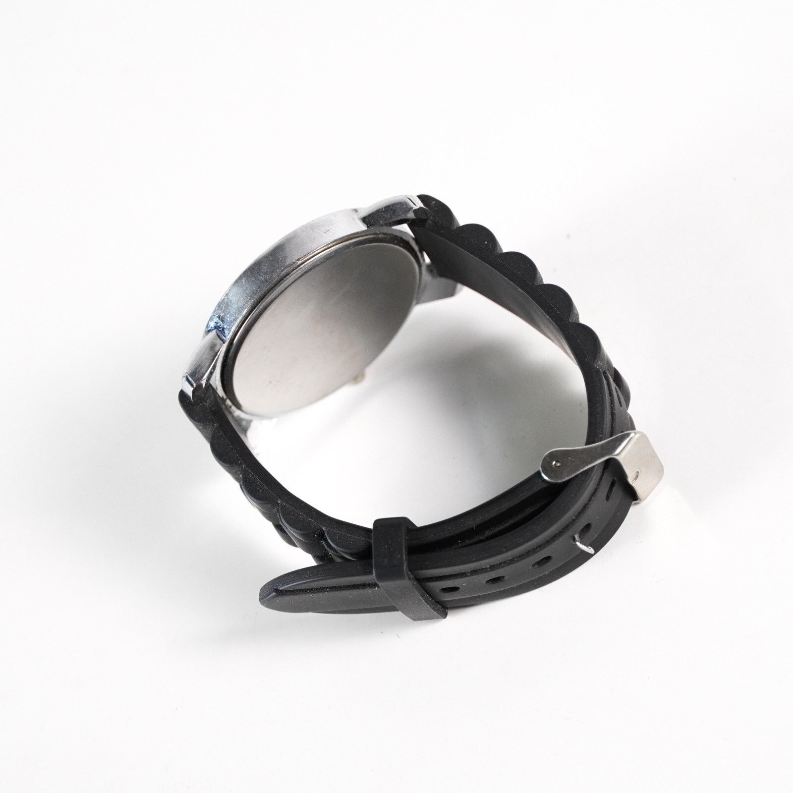 Geneva Geneva Stainless Steel Crystal Watch Bracelet Wristwatch Size ONE SIZE - 7 Thumbnail