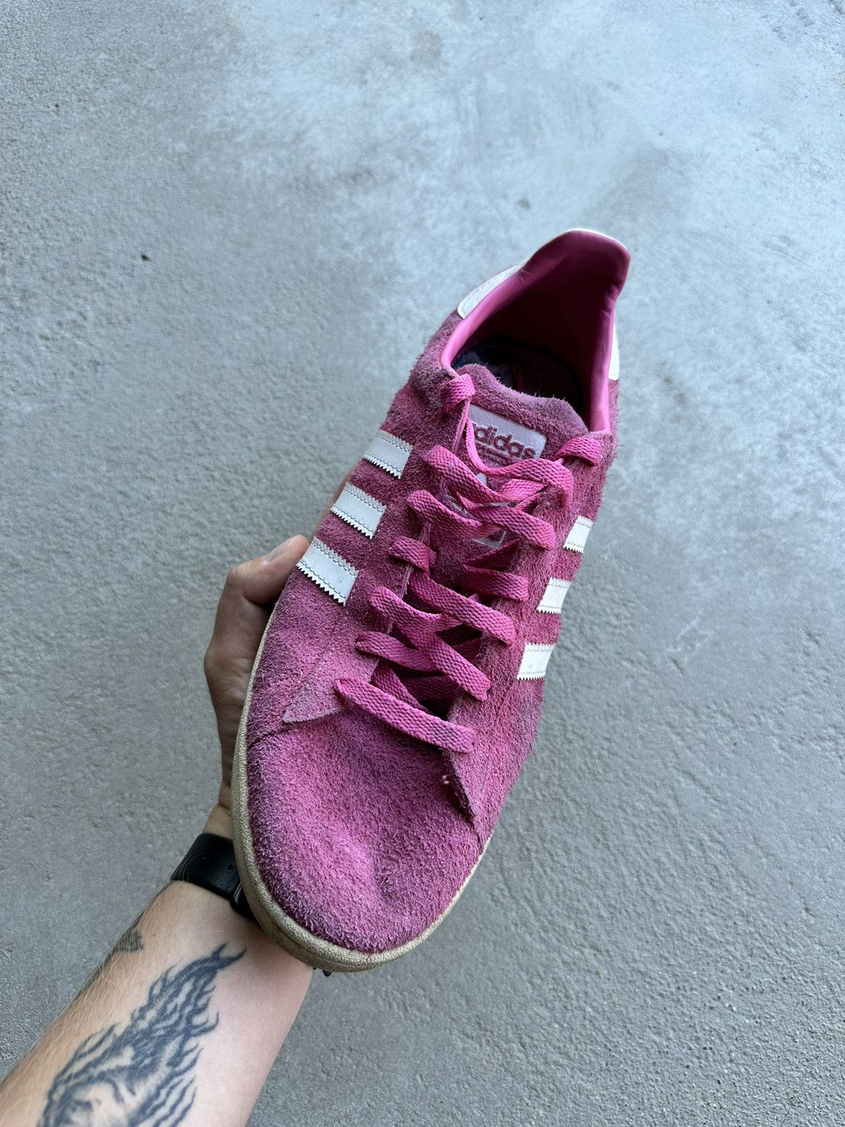 Adidas Adidas Campus Low Sneakers Hype Casual Rare Y2k Size US 12 / EU 45 - 15 Thumbnail