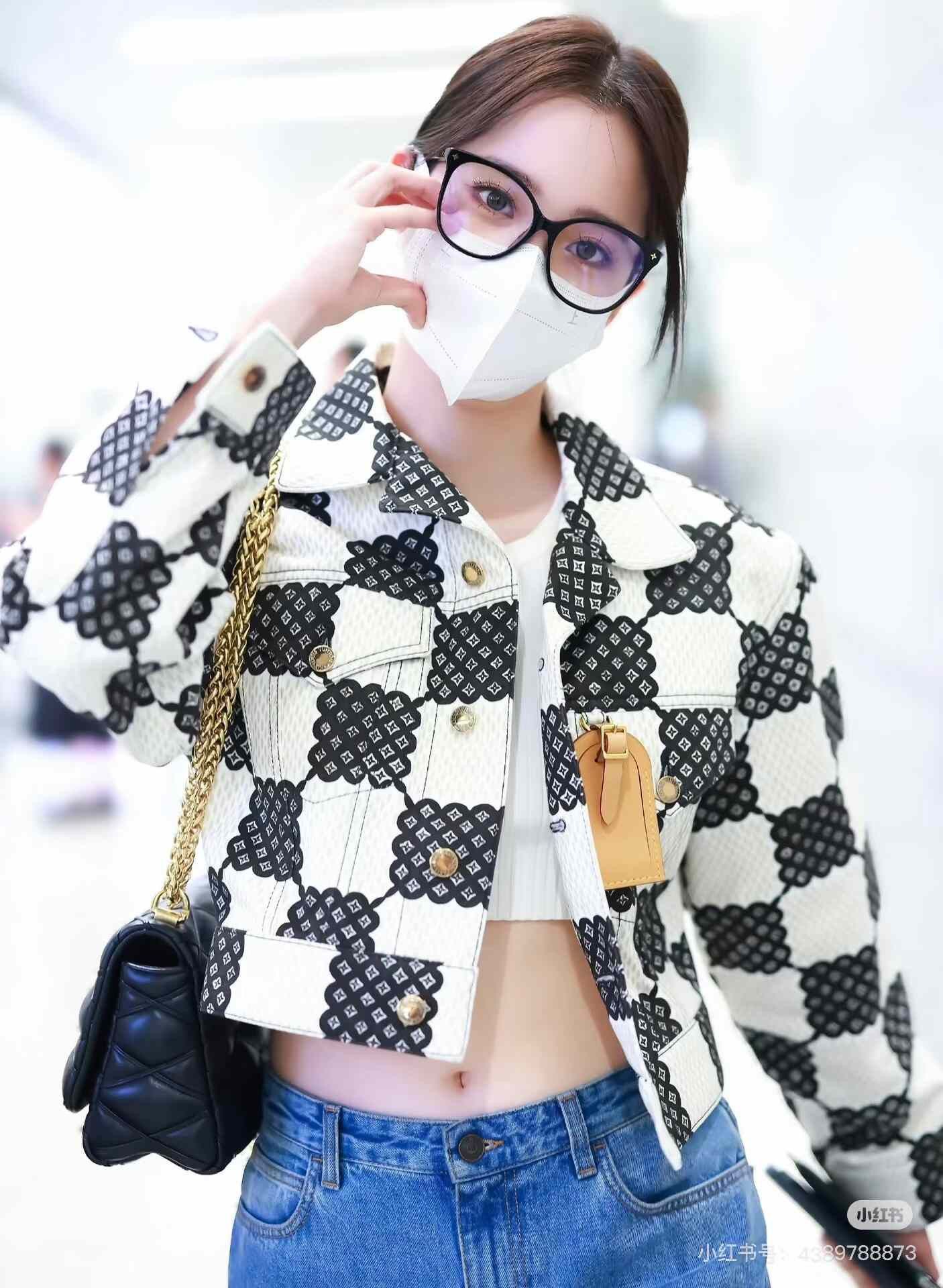Louis Vuitton LV Black White Checkerboard Denim Jacket Size S / US 4 / IT 40 - 1 Thumbnail