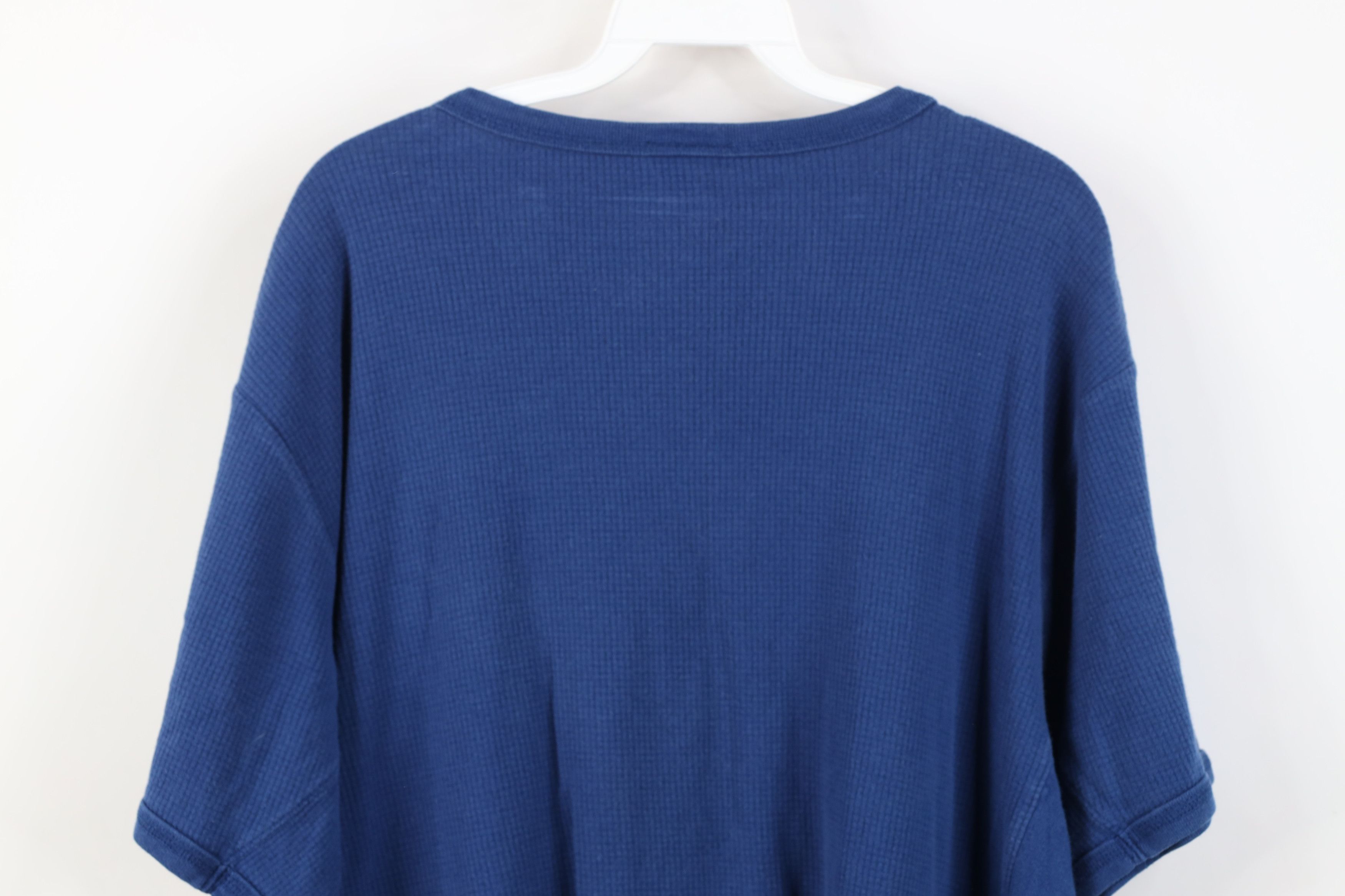 Ralph Lauren Vintage 90s Ralph Lauren Spell Thermal Waffle Knit T-Shirt Size US XL / EU 56 / 4 - 11 Thumbnail