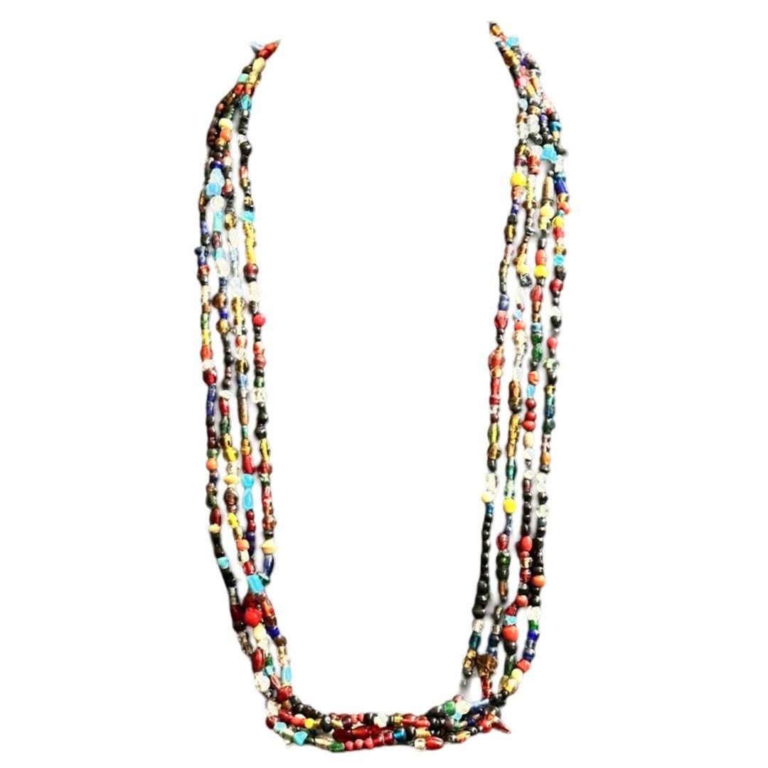 Other Vintage 4 Strand Beaded Pullover Necklace Size ONE SIZE - 1 Thumbnail