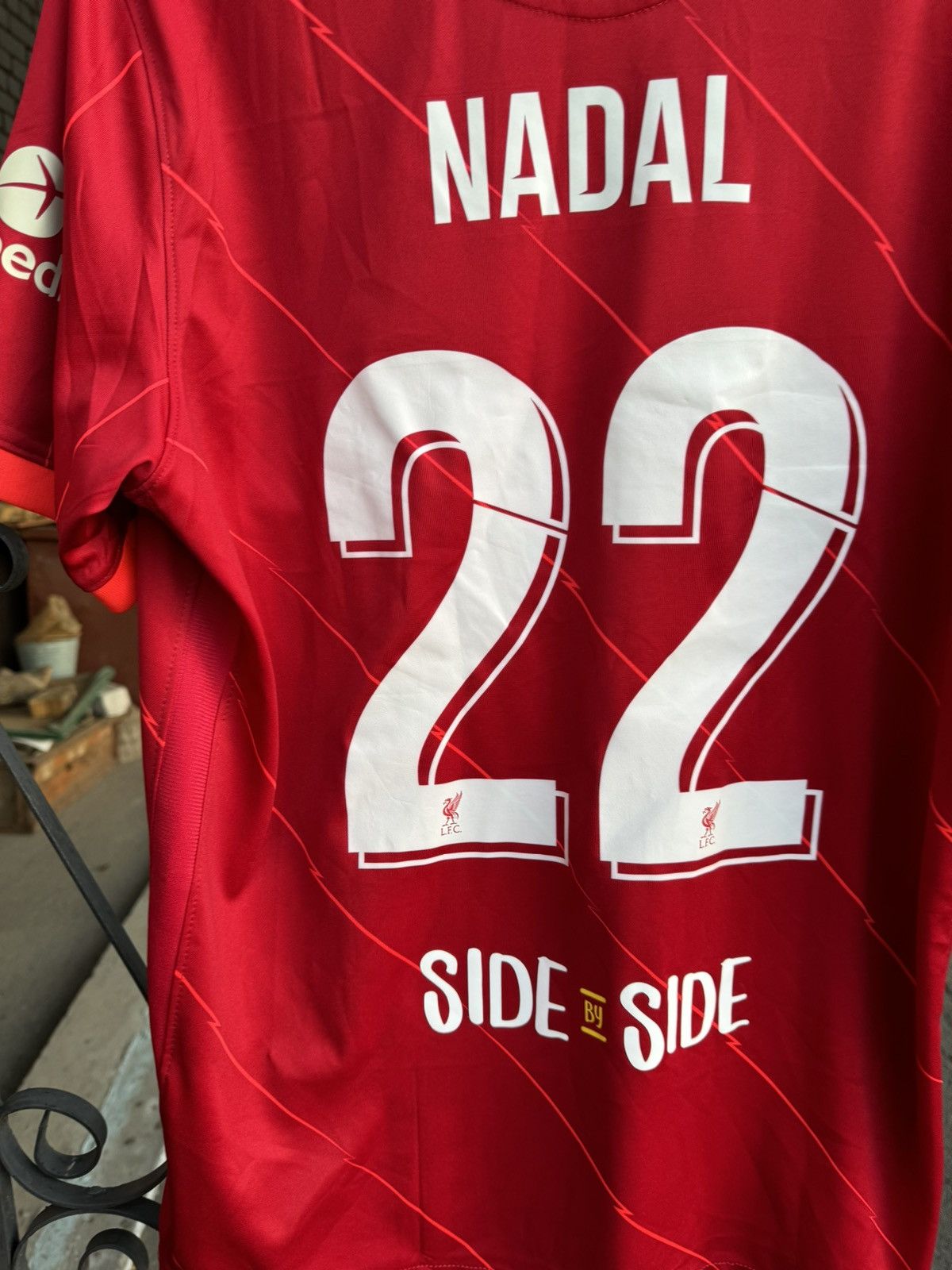 Nike Nike Liverpool 2021 Home Jersey Champions League Shirt Size US L / EU 52-54 / 3 - 15 Thumbnail