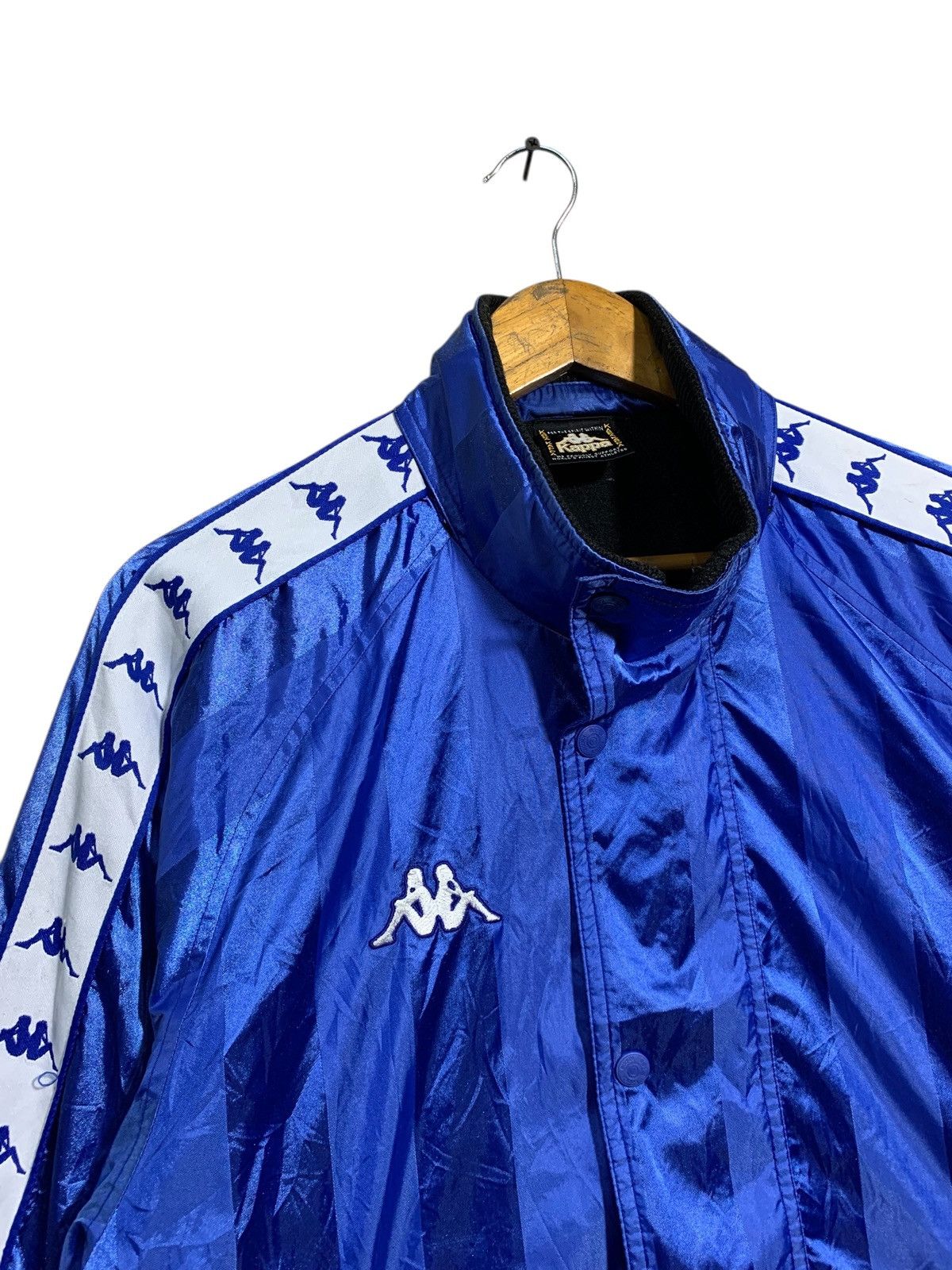 Kappa 🔥VTG KAPPA SIDETAPE BLUE TRACKTOP Size US M / EU 48-50 / 2 - 5 Thumbnail