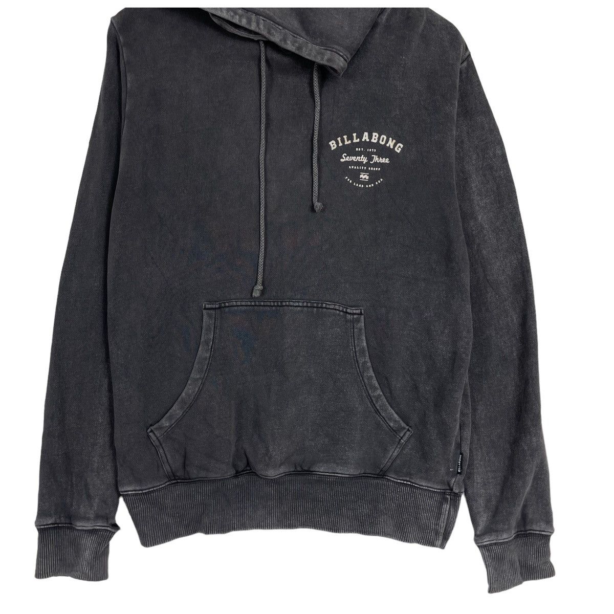 Billabong × Vintage 💥BILLABONG SURF DYED GREY PULLOVER HOODIE Size US M / EU 48-50 / 2 - 5 Thumbnail