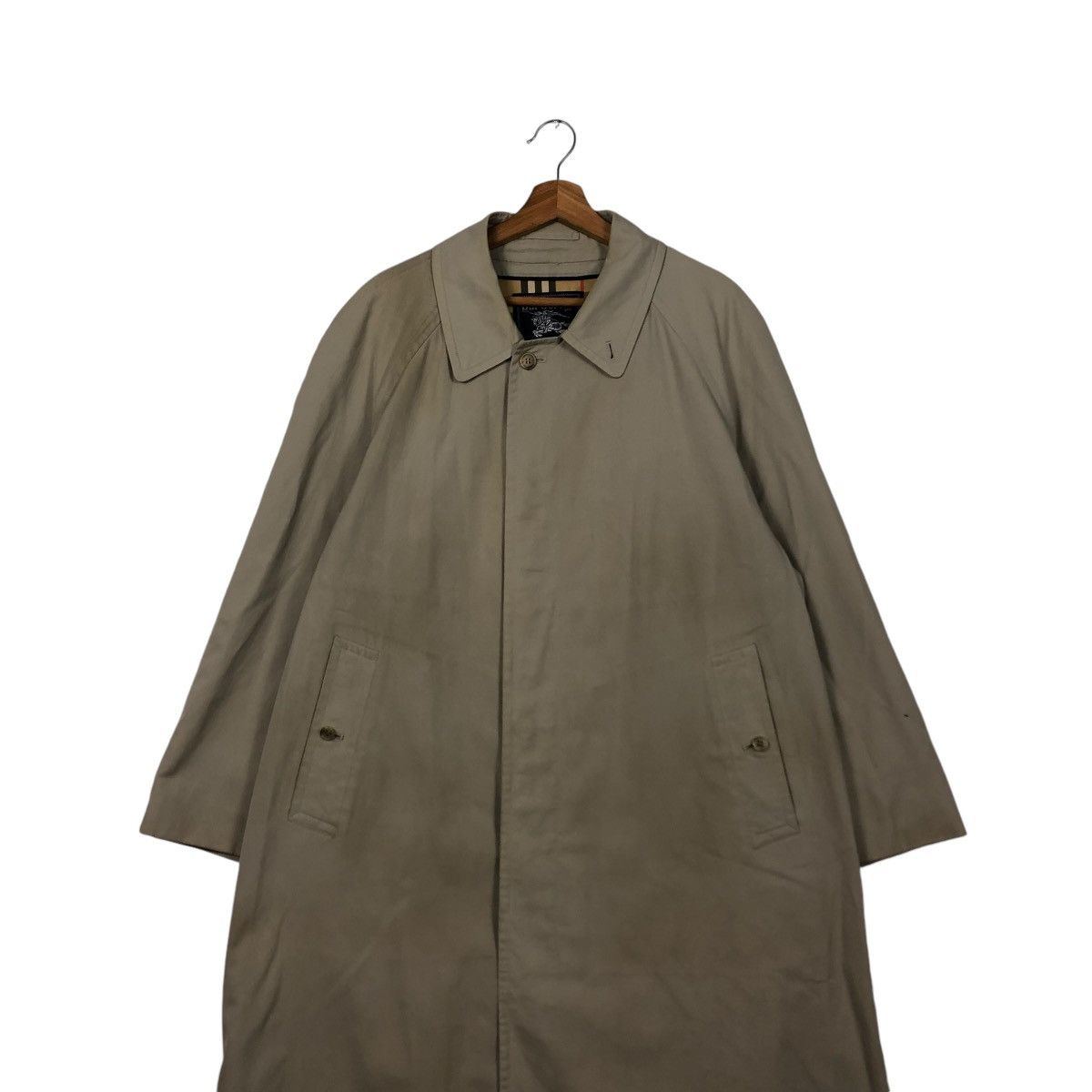 Burberry × Vintage 🔥VINTAGE LONG JACKET BURBERRYS NOVA CHECK BLANKET Size US M / EU 48-50 / 2 - 3 Thumbnail