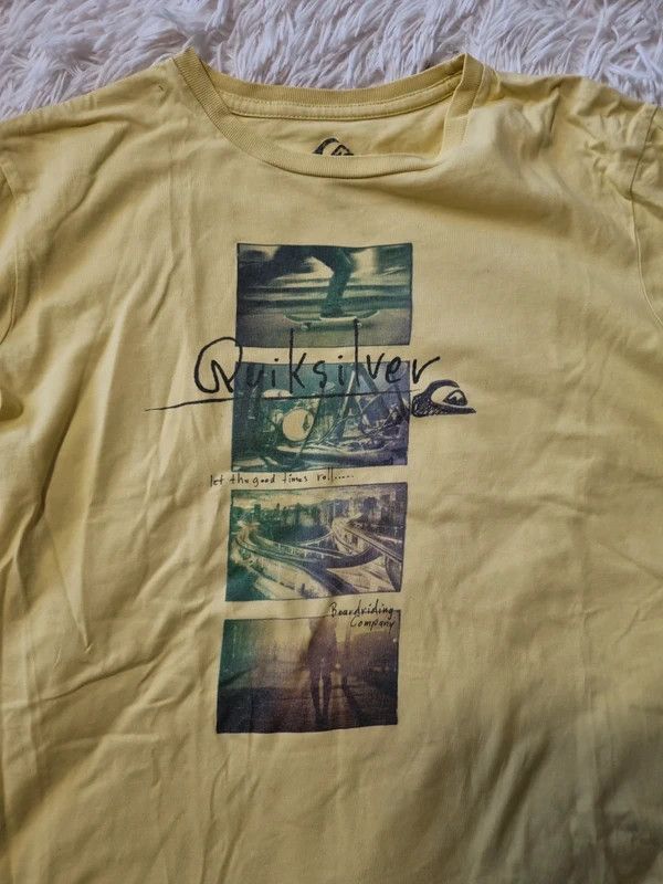 Quicksilver Y2K Quiksilver 2000s Surf Style Tee Vintage Size US S / EU 44-46 / 1 - 2 Thumbnail