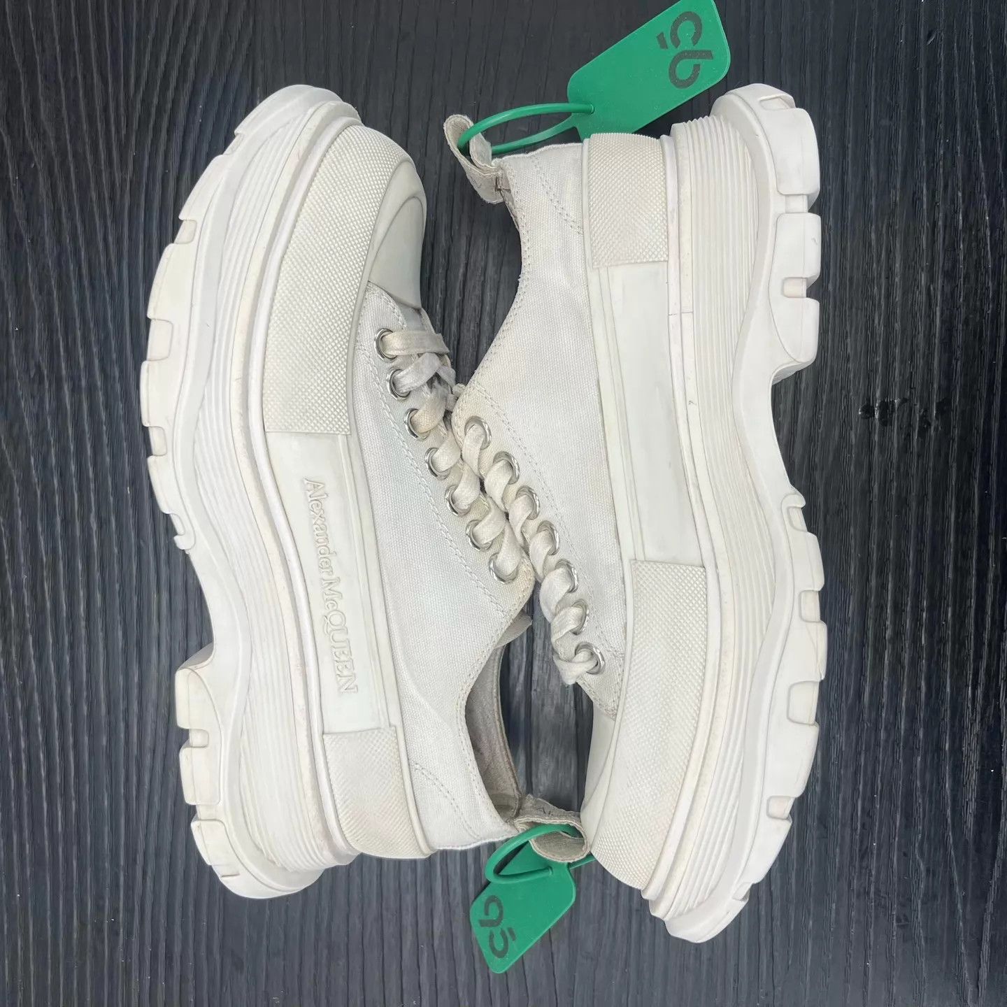 Alexander McQueen Alexander McQueen White Martin Boots 37 Size US 6.5 / IT 36.5 - 2 Thumbnail