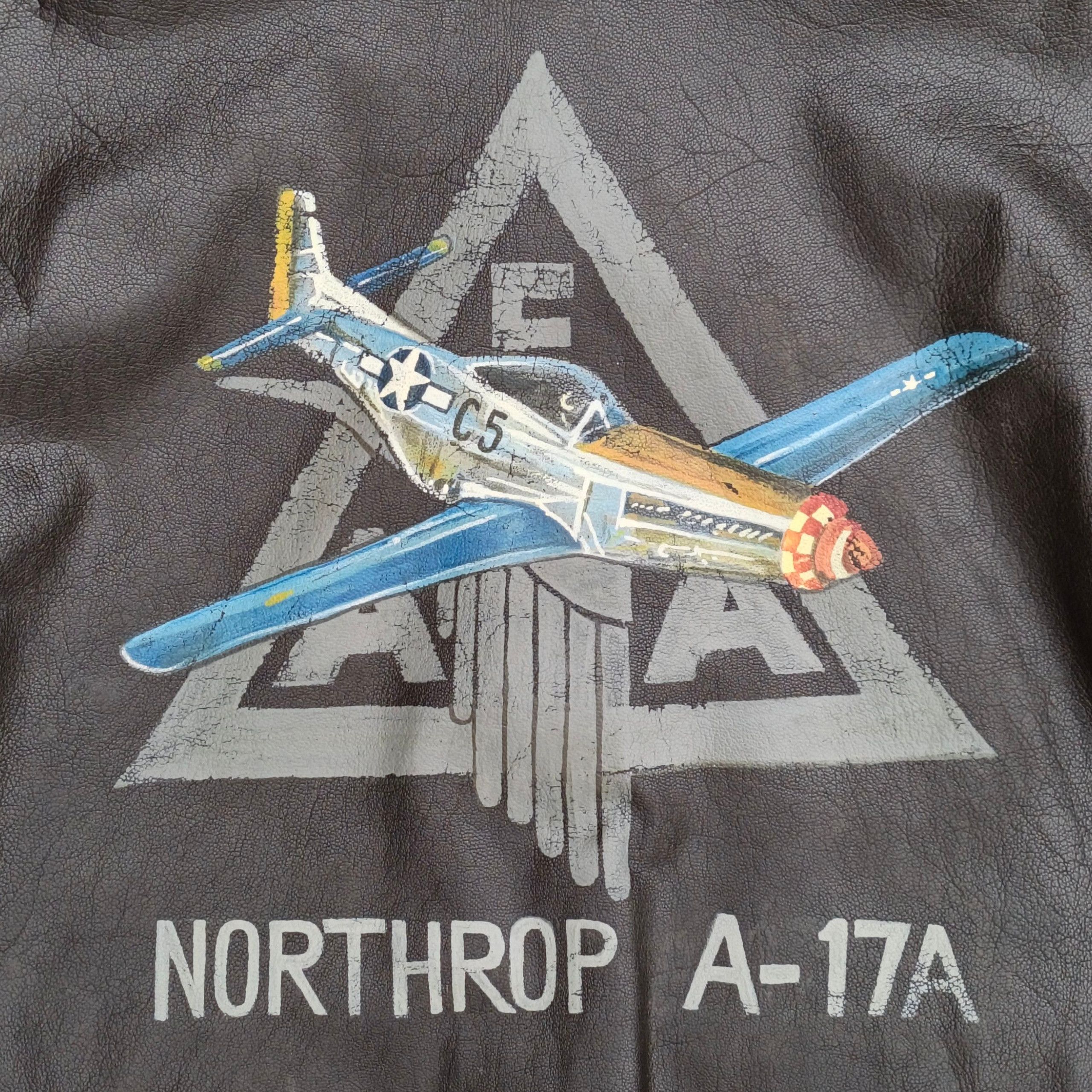Avirex Avirex A-2 50th Aniversary Us Air Force Brown Leather Jacket Size US L / EU 52-54 / 3 - 15 Thumbnail