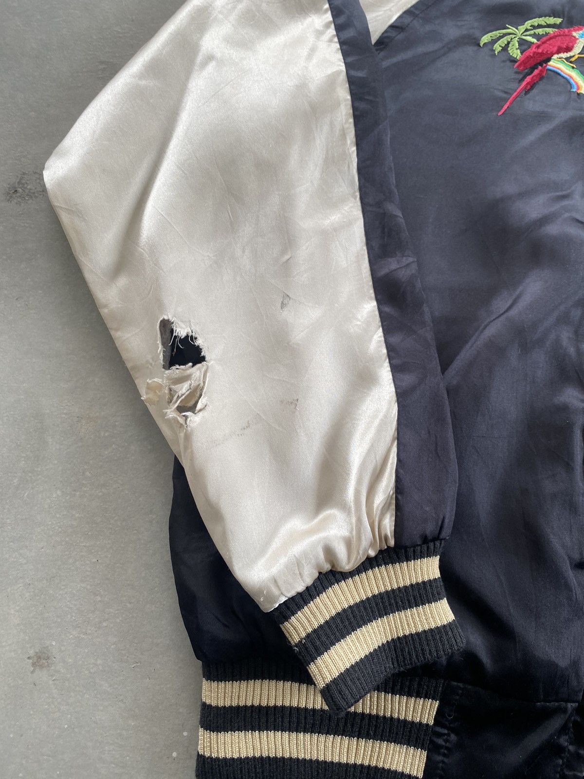Japanese Brand × Vintage ZEKY BRAND SUKAJAN WELL DISTRESS JACKET Size US M / EU 48-50 / 2 - 7 Thumbnail