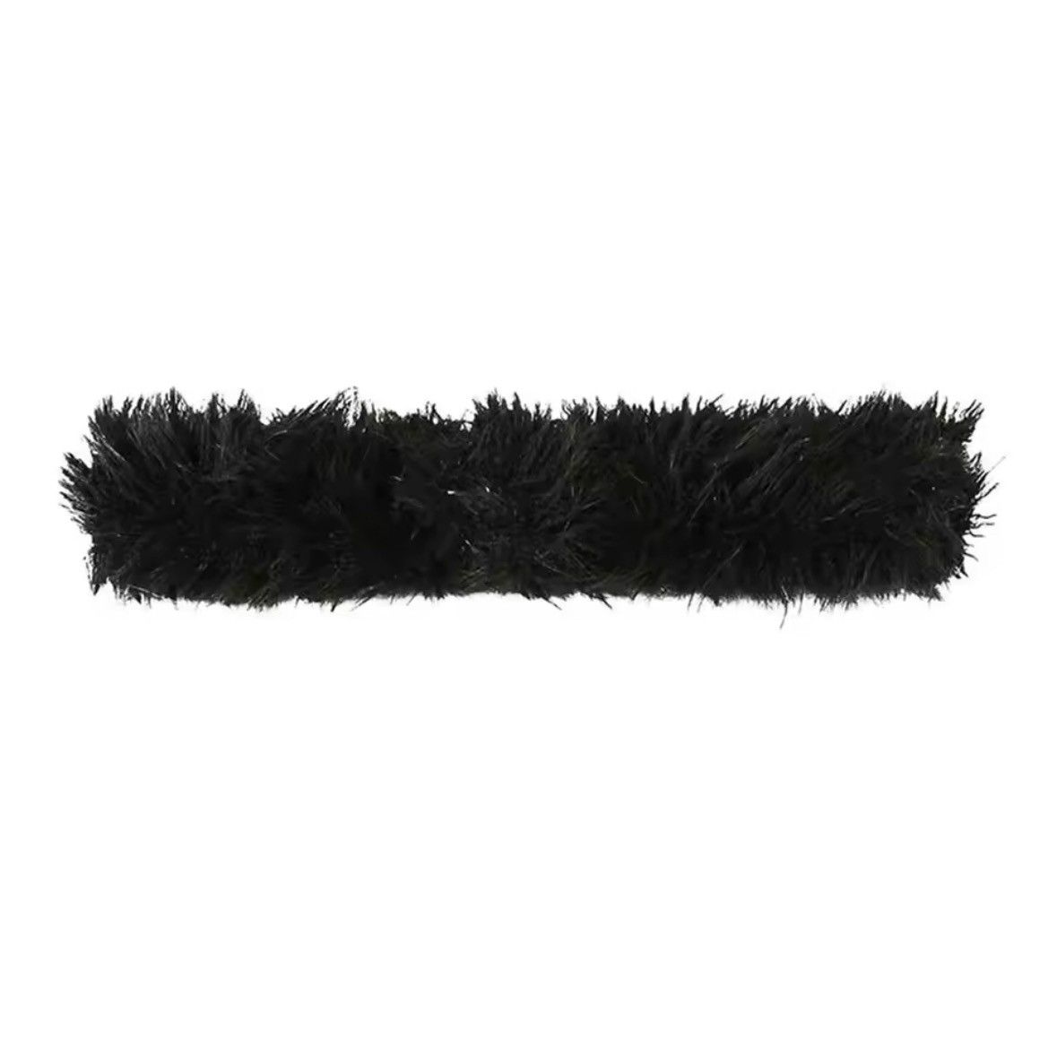 Designer × Vintage PU Leather Punk Fur Belt Super Soft Size ONE SIZE - 5 Thumbnail
