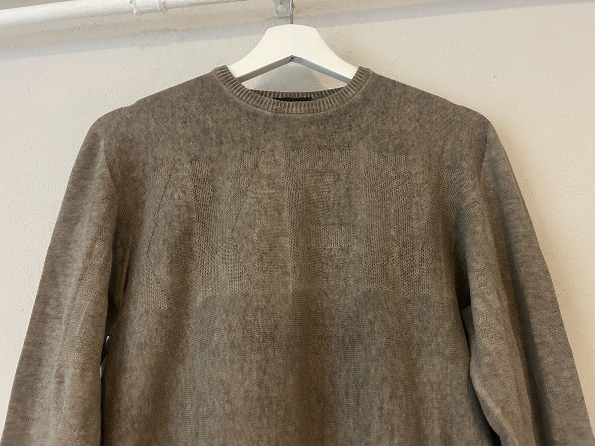 Dirk Bikkembergs Dirk Bikkembergs Taupe Cotton Knit Sweater Size US M / EU 48-50 / 2 - 2 Thumbnail