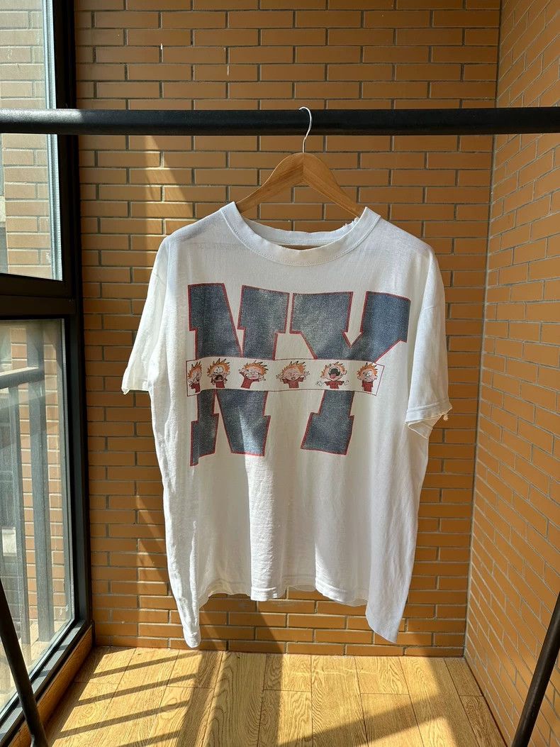 Vintage VintageTee 90s Cartoon New York 2505-Nextarrow Size US XL / EU 56 / 4 - 1 Thumbnail