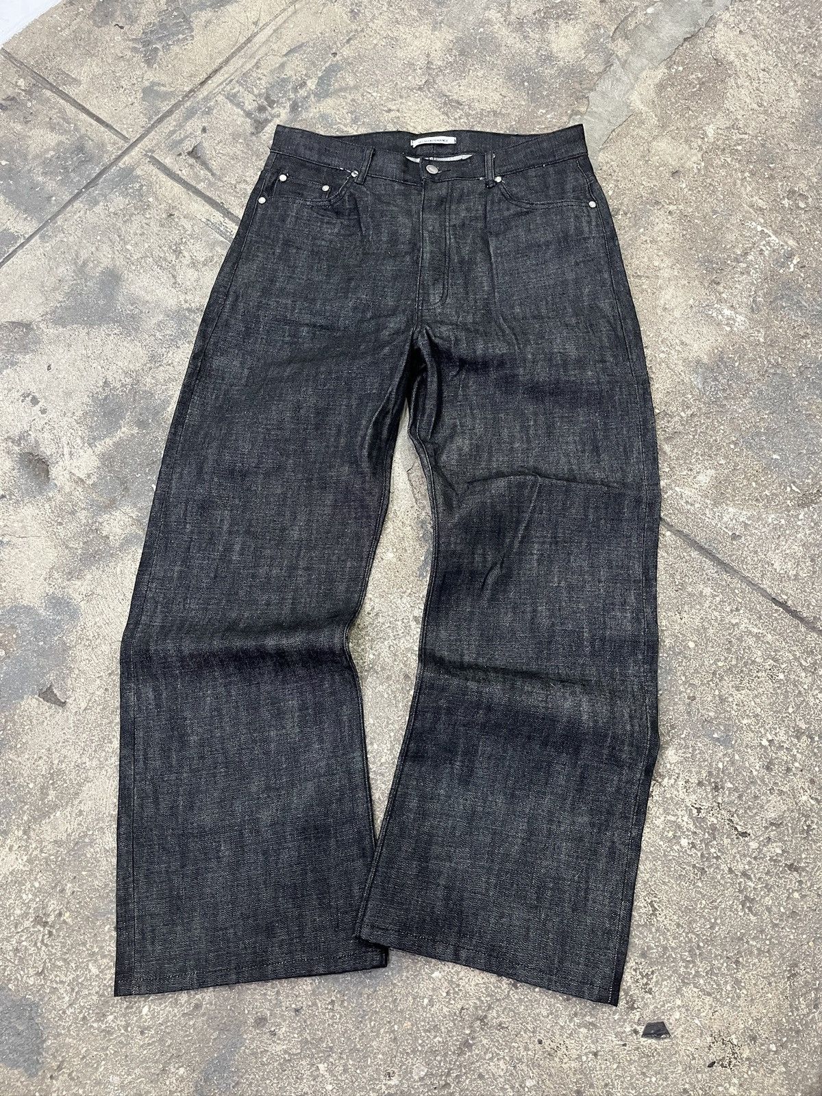 No Maintenance No Maintenance Wide Leg Selvedge Jeans Size US 36 / EU 52 - 19 Thumbnail