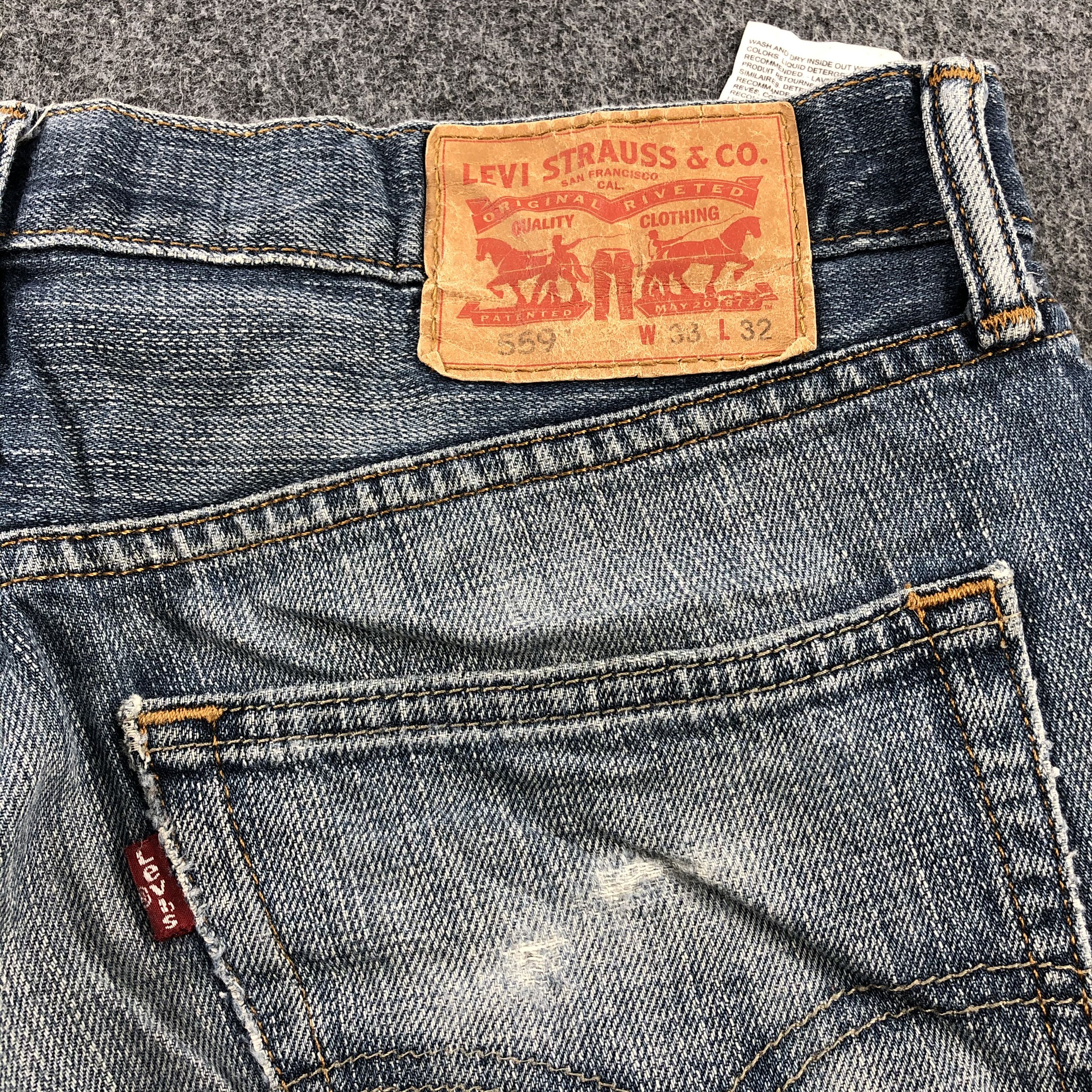 Levi's Vintage Levis 559 Jeans-J976 Size US 35 - 5 Thumbnail