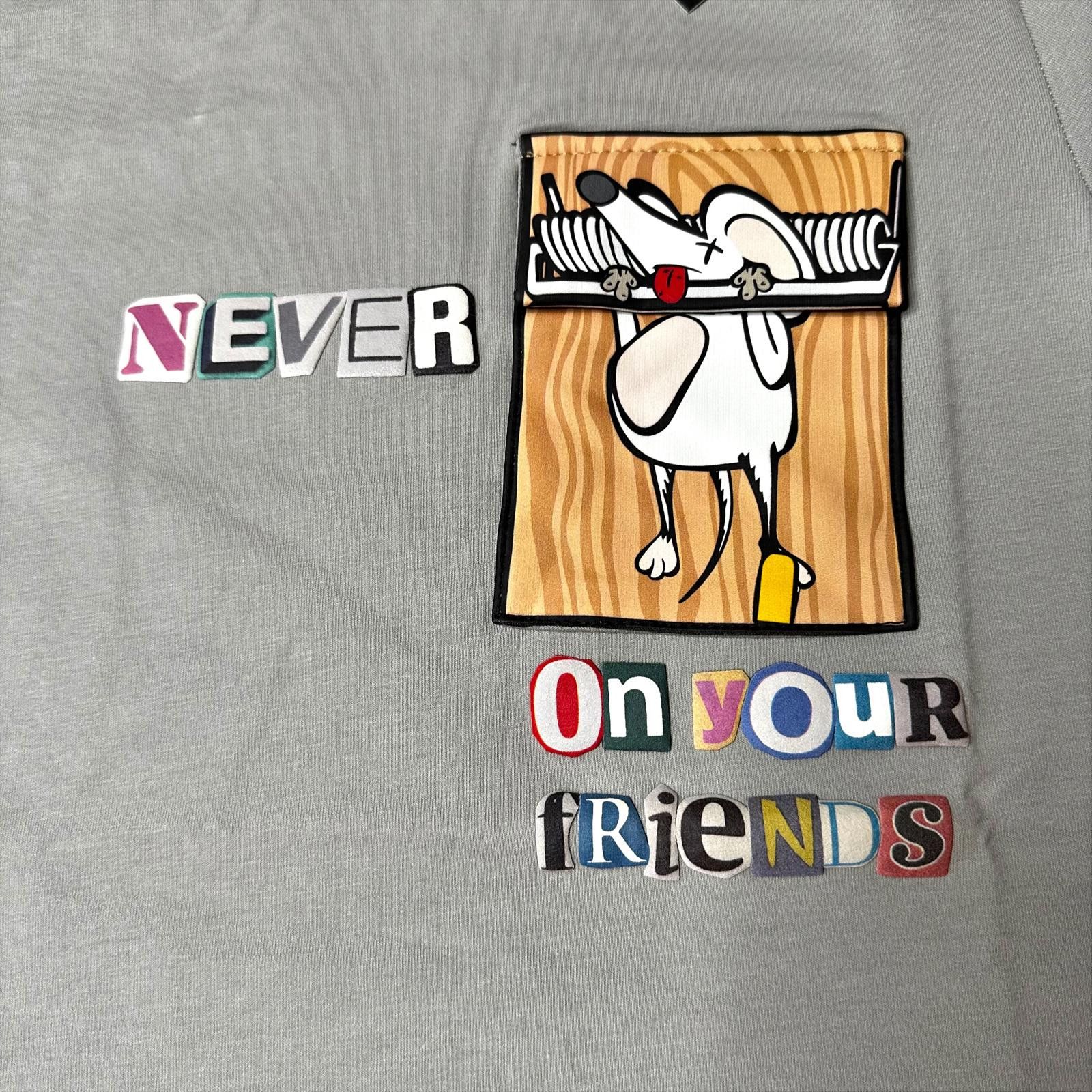 Designer NWT The Hideout Clothing Pocket Tee Never Rat Men’s S Size US S / EU 44-46 / 1 - 3 Thumbnail
