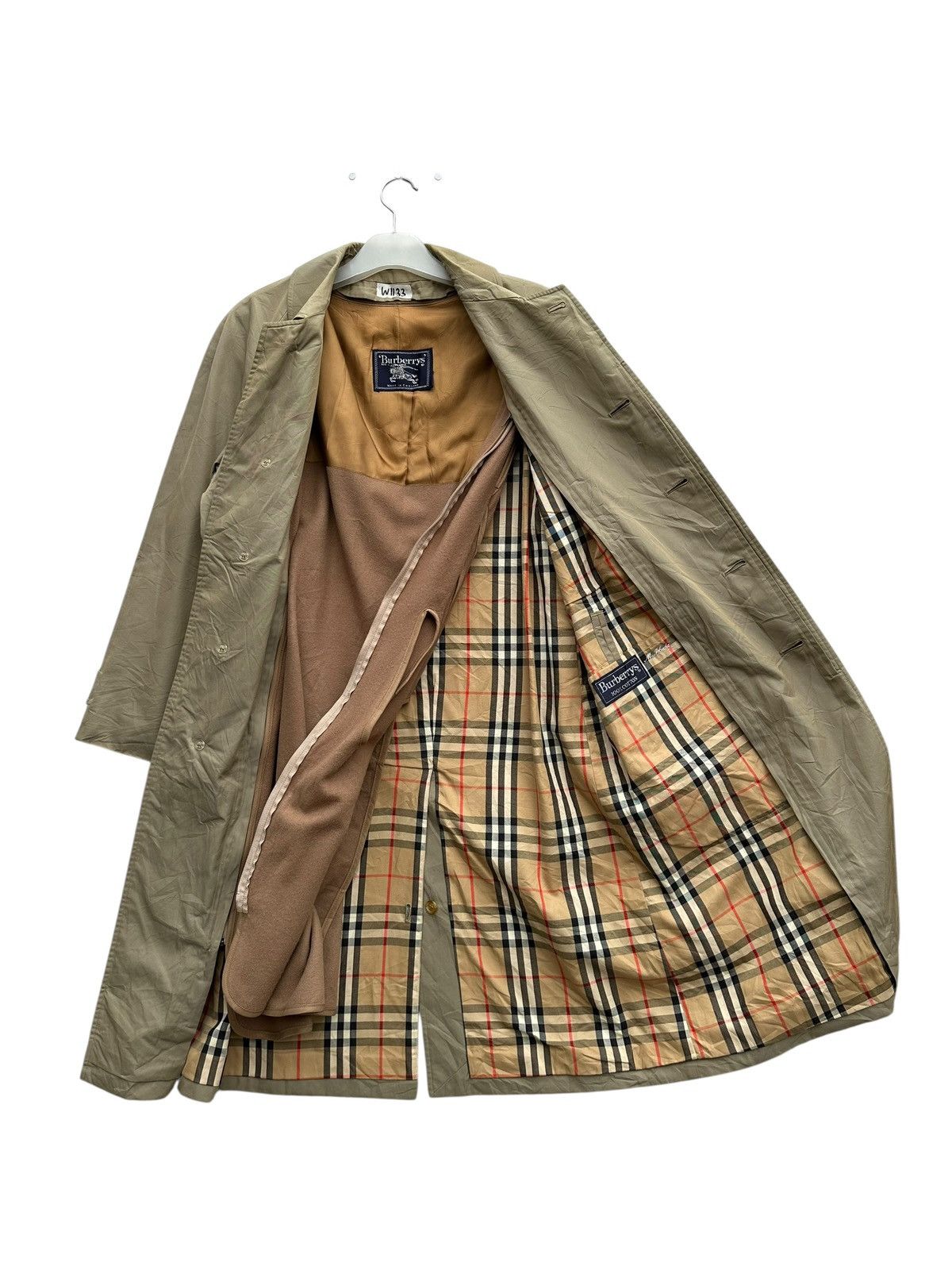 Burberry Vintage Burberrys Nova Check Parka Jacket Size US M / EU 48-50 / 2 - 6 Thumbnail