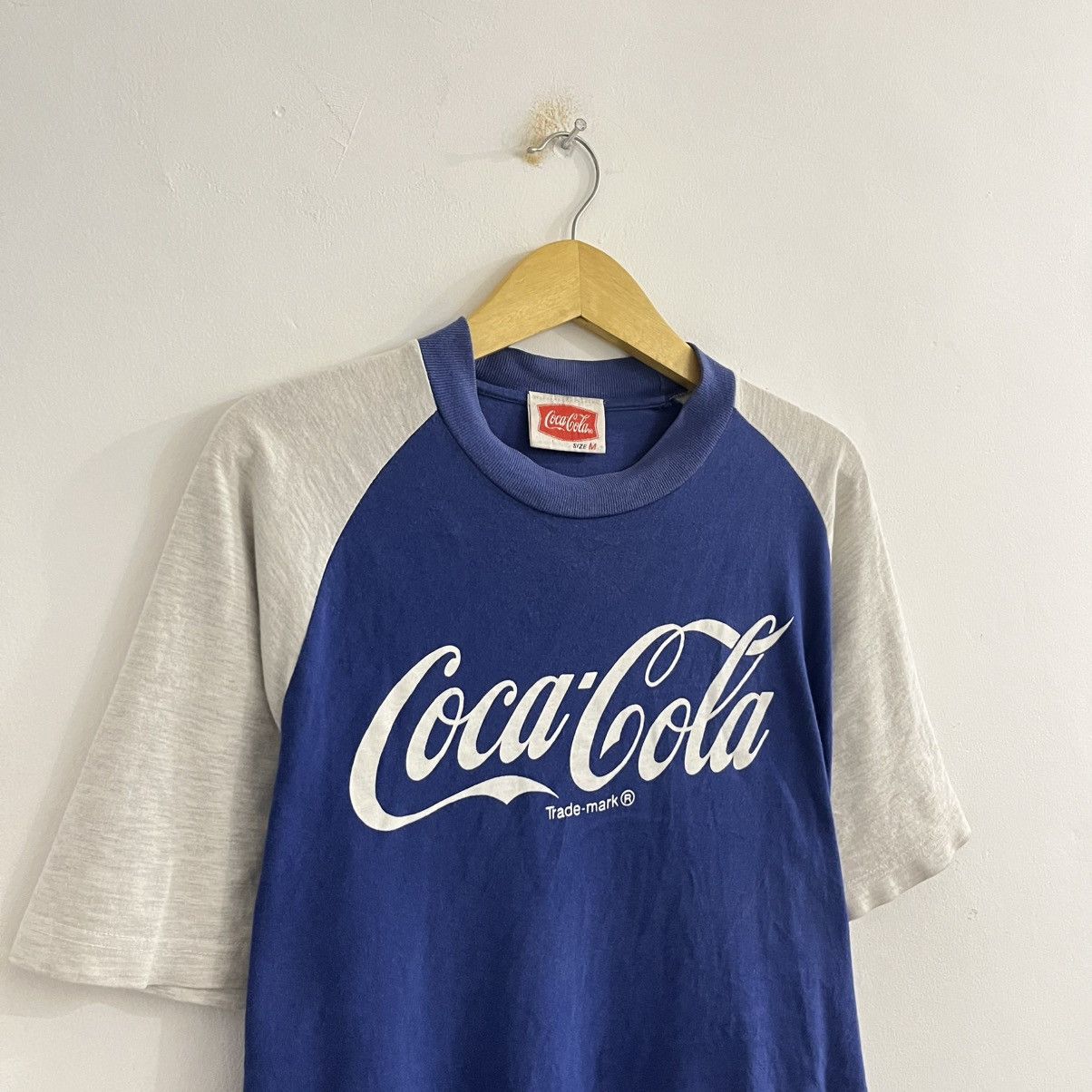 Coca Cola Vintage Coca Cola Iconic Logo Blue Tee Size US M / EU 48-50 / 2 - 3 Thumbnail