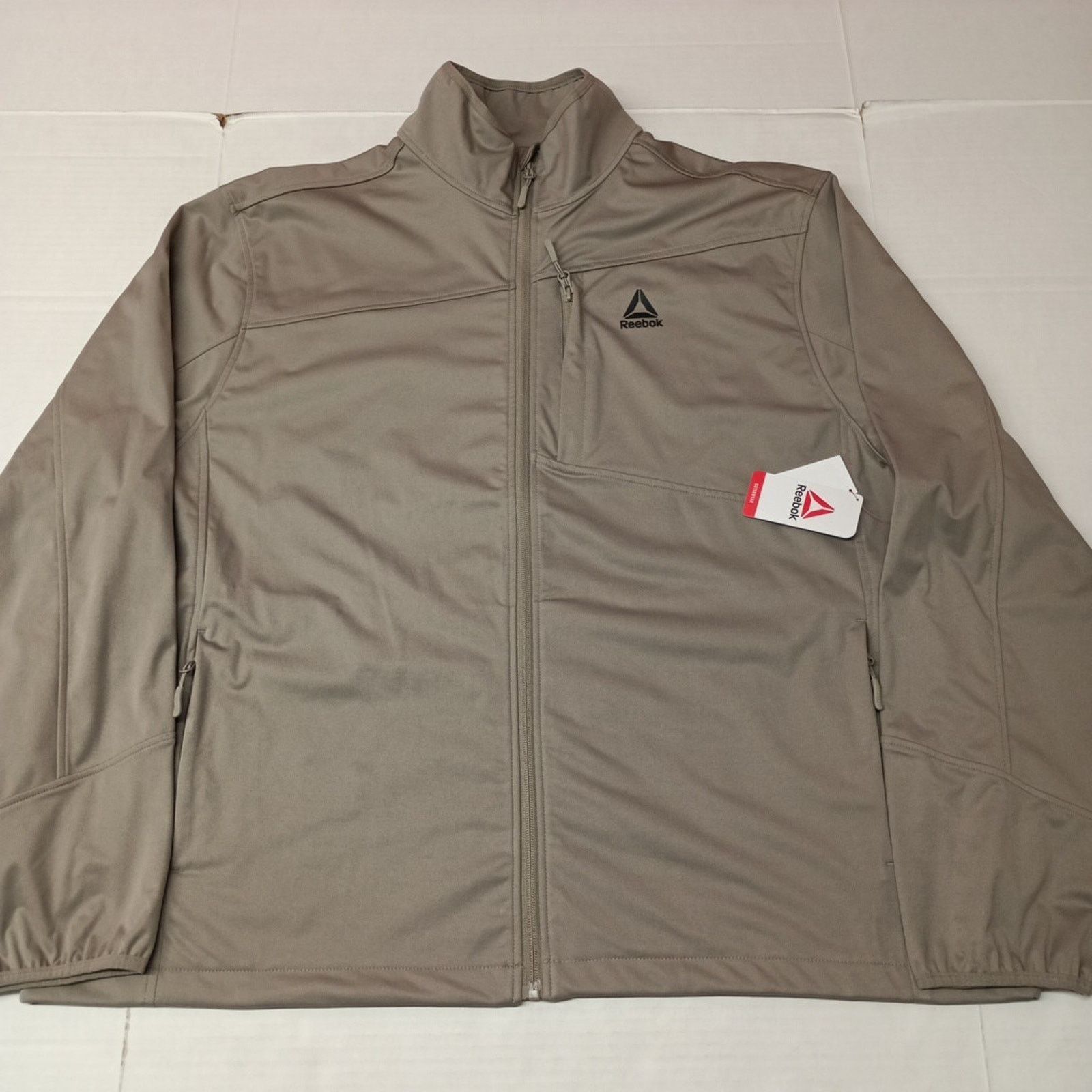 Reebok Reebok Softshell Jacket Men's 3XL Driftwood Windbreaker Size US XXL / EU 58 / 5 - 1 Thumbnail