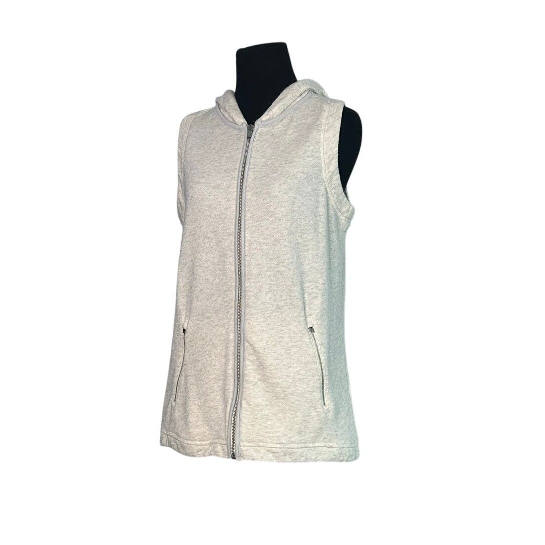 Athleta Athleta heather gray Blissful hoodie Terry Vest size small Size S / US 4 / IT 40 - 7 Thumbnail