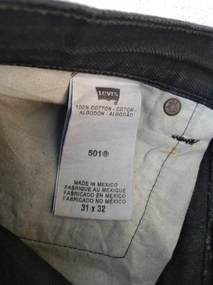 Levi's Vintage Levi's 501 Black 31x32 Size US 31 - 8 Thumbnail
