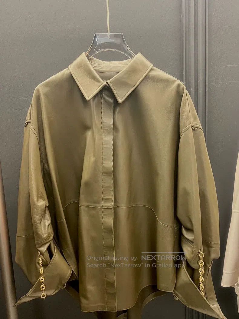 Loewe Loewe Leather Jacket Coat Size XS / US 0-2 / IT 36-38 - 1 Thumbnail