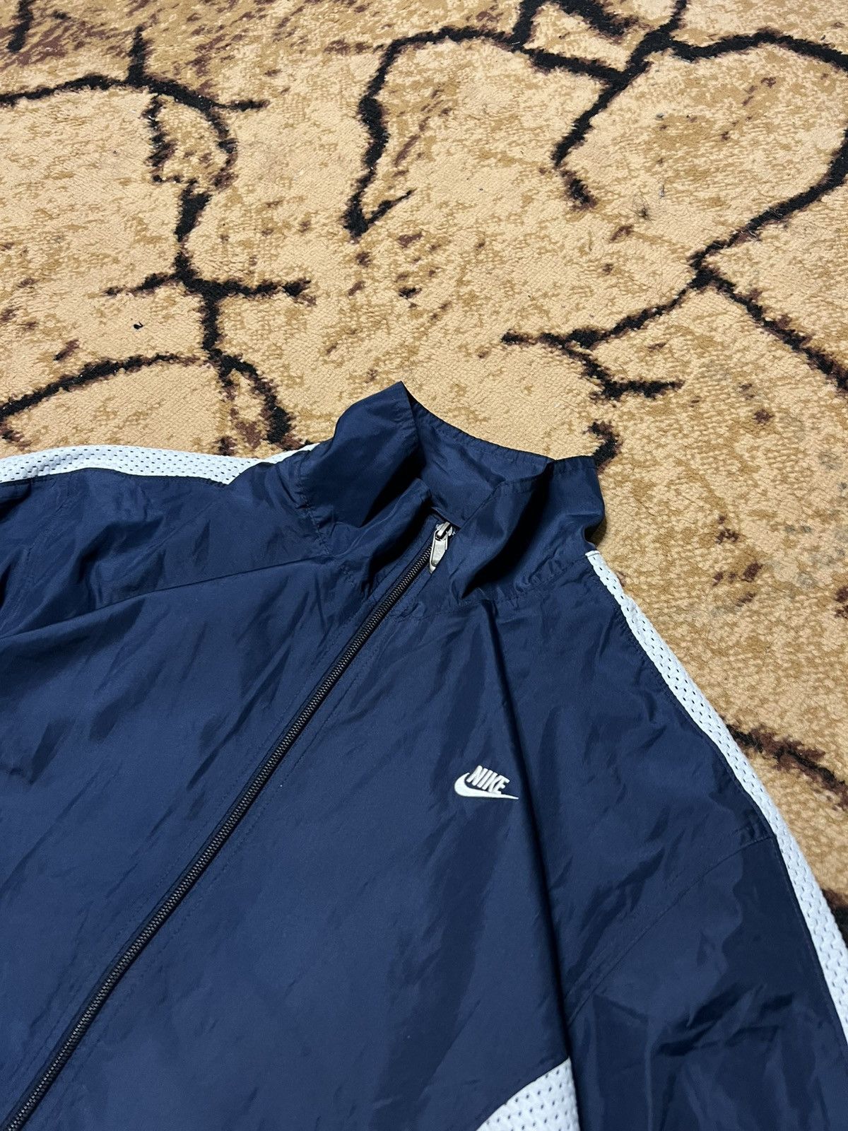 Nike × Vintage 00S Vintage Light jacket Swoosh Rare Size US L / EU 52-54 / 3 - 4 Thumbnail
