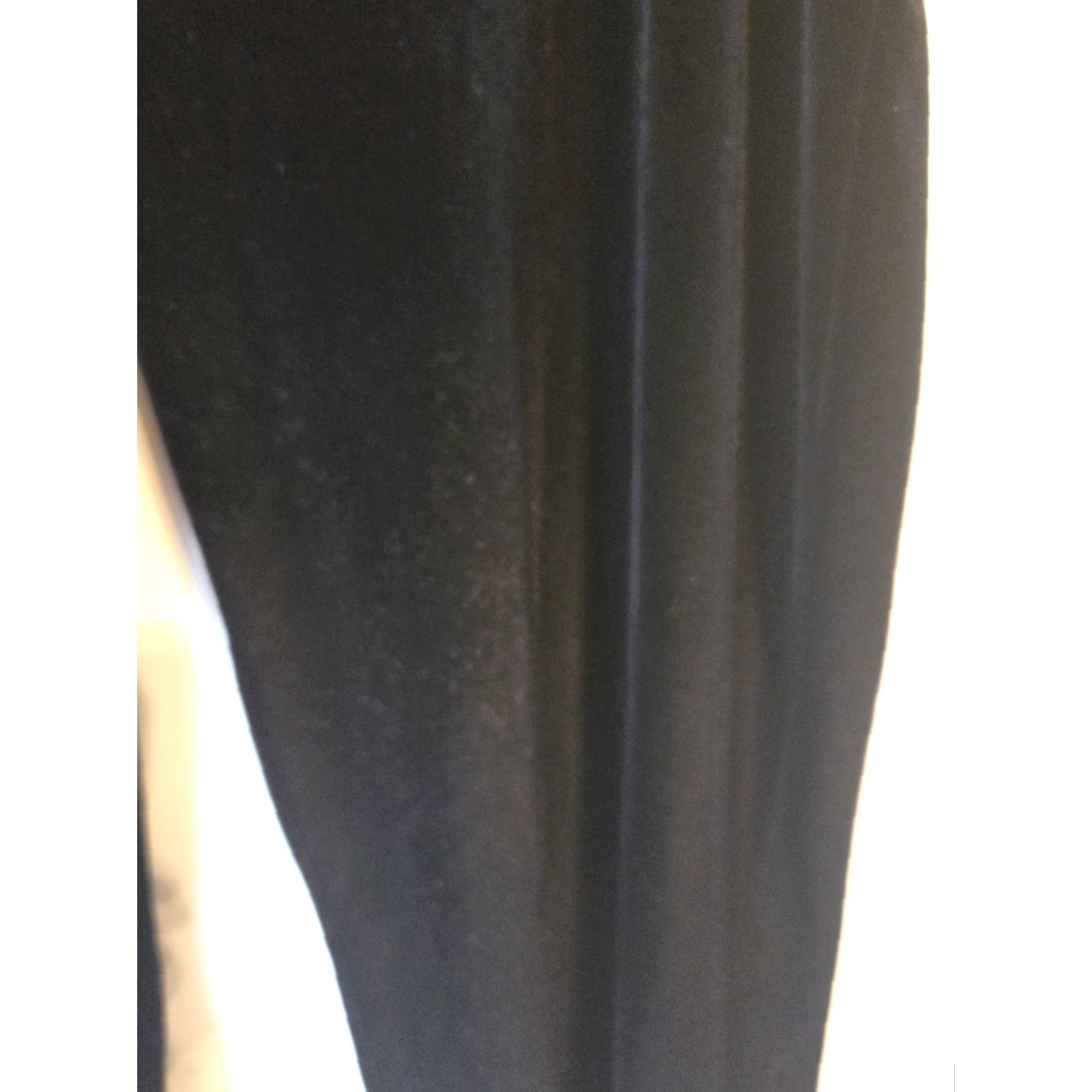 Element Elementz Woman Black Velvet Elastic Waist Pants 2X Plus Size 40" / US 18 - 4 Thumbnail