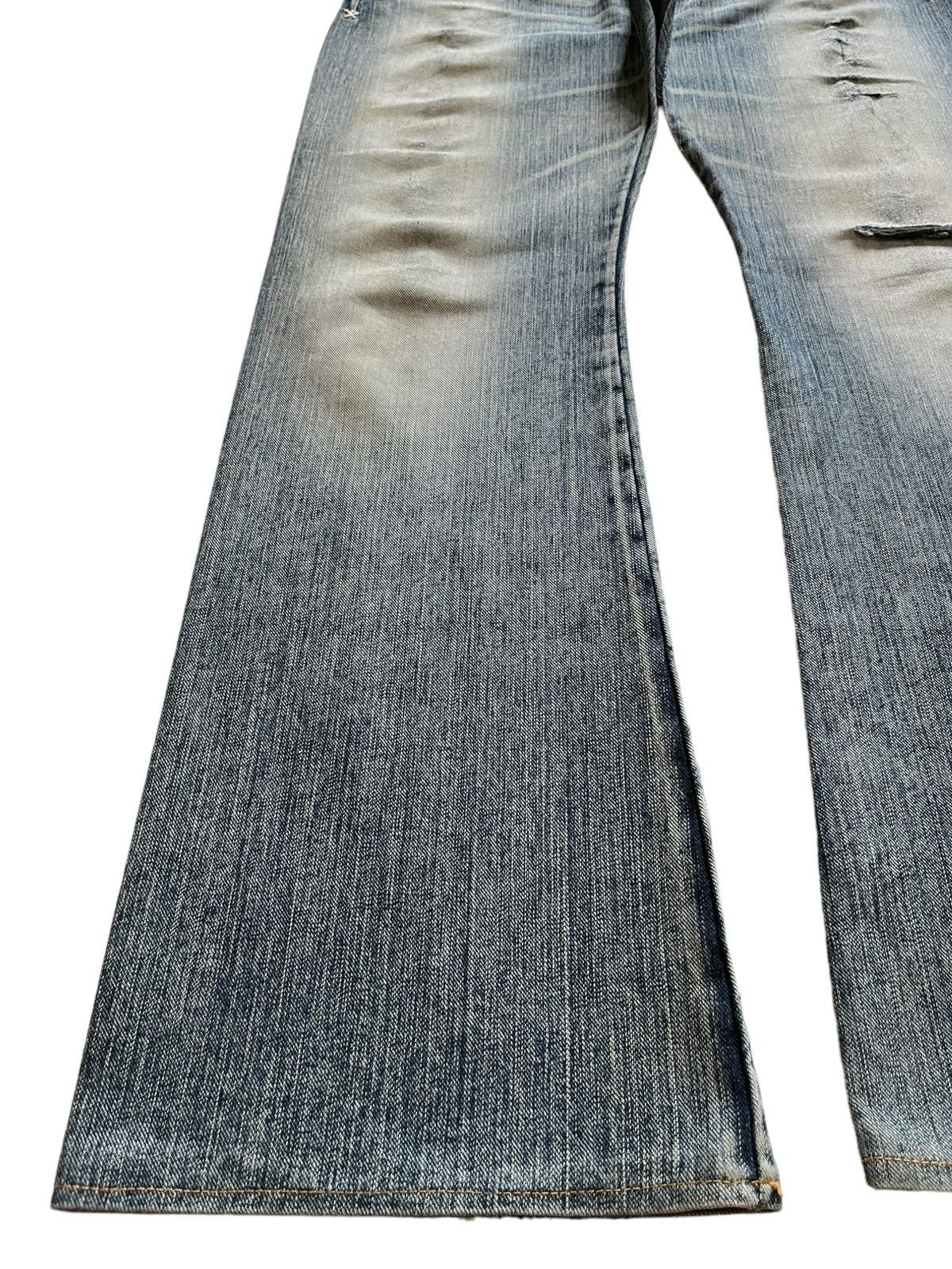 Lee Vintage Japanese Lee Riders Faded Wash Flare Jeans Size US 31 - 6 Thumbnail