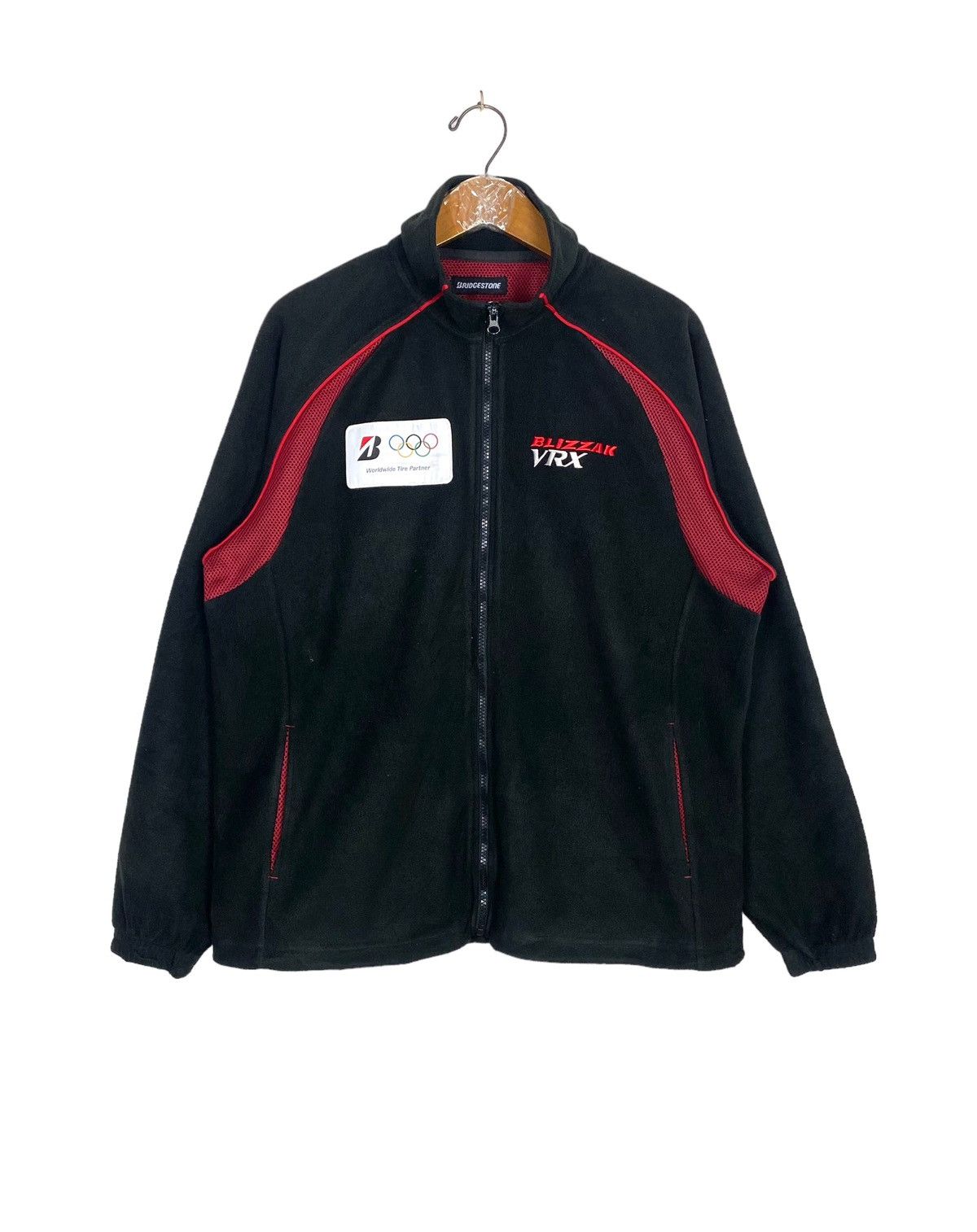 Japanese Brand Rare‼️ Bridgestone Blizzak Racing Team X Olympic Fleece Size US M / EU 48-50 / 2 - 1 Thumbnail