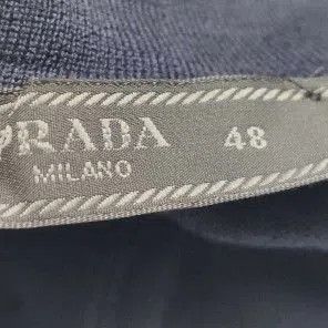 Prada Prada Wool Solid Collared Knit Shirt M/48. Size US M / EU 48-50 / 2 - 6 Thumbnail