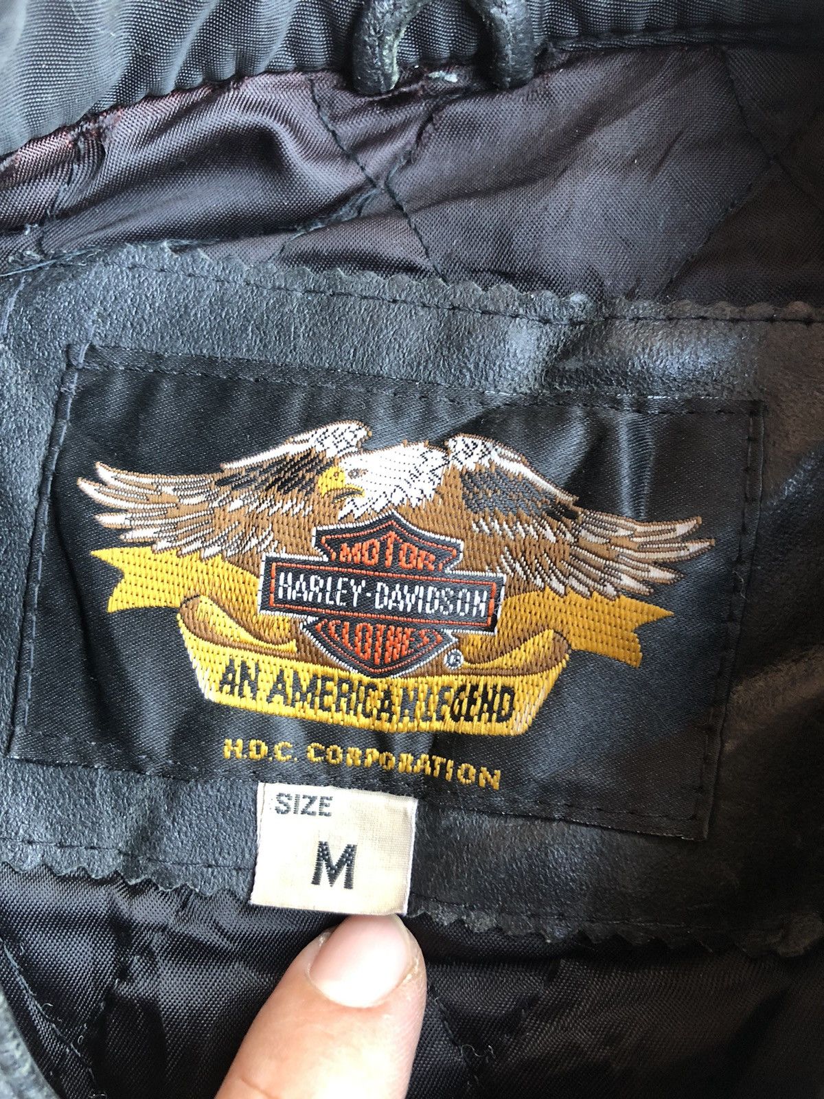 Harley Davidson Vintage Harley-Davidson Superbike Rider Leather Jacket Size US M / EU 48-50 / 2 - 21 Thumbnail