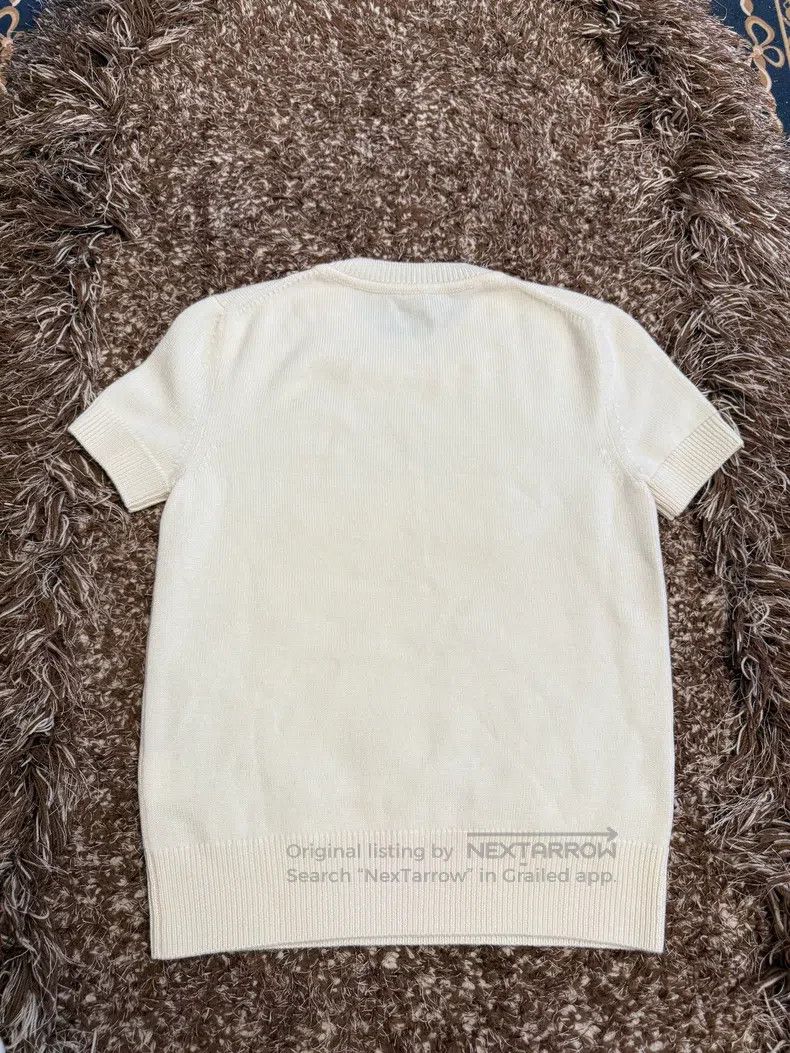 Hermes Hermes Short sleeve knitted top Size XS / US 0-2 / IT 36-38 - 6 Thumbnail