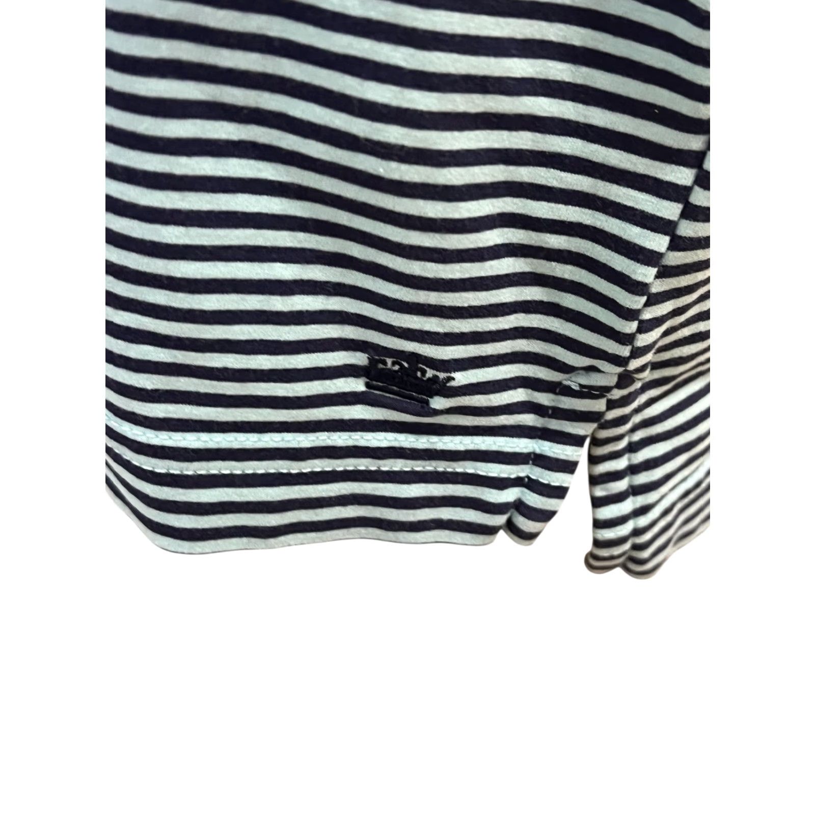 Peter Millar Peter Millar Seaside Wash Polo Shirt Mens L Blue Green Striped Casual Stretch Polo Size US L / EU 52-54 / 3 - 4 Thumbnail