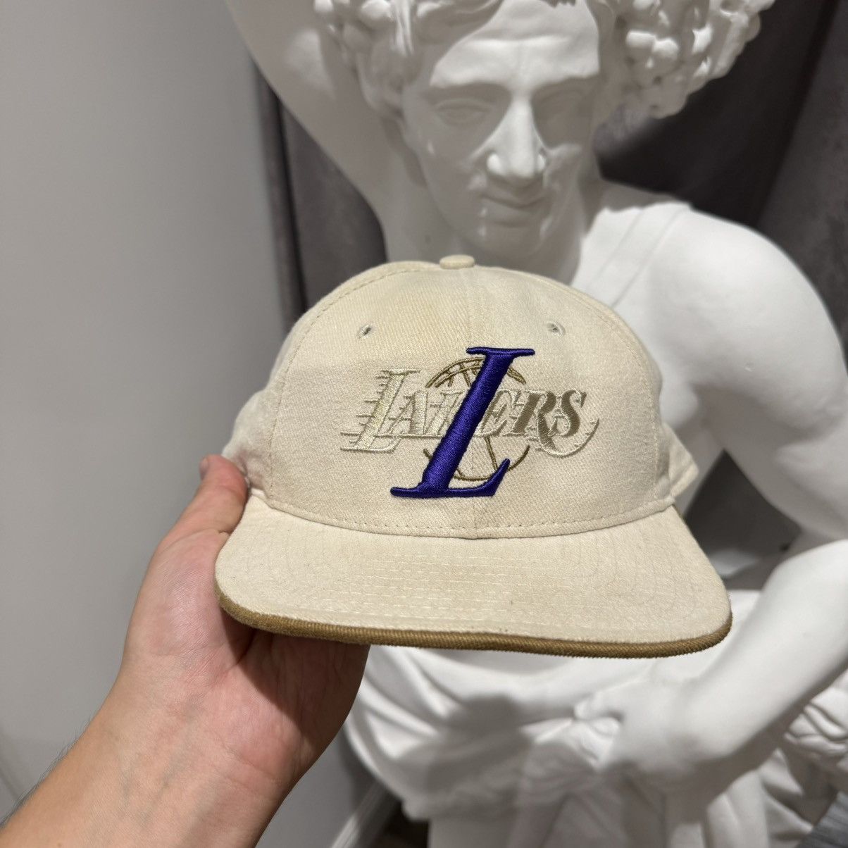 New Era Vintage New Era 90s Los Angeles Lakers Cap Size ONE SIZE - 1 Thumbnail