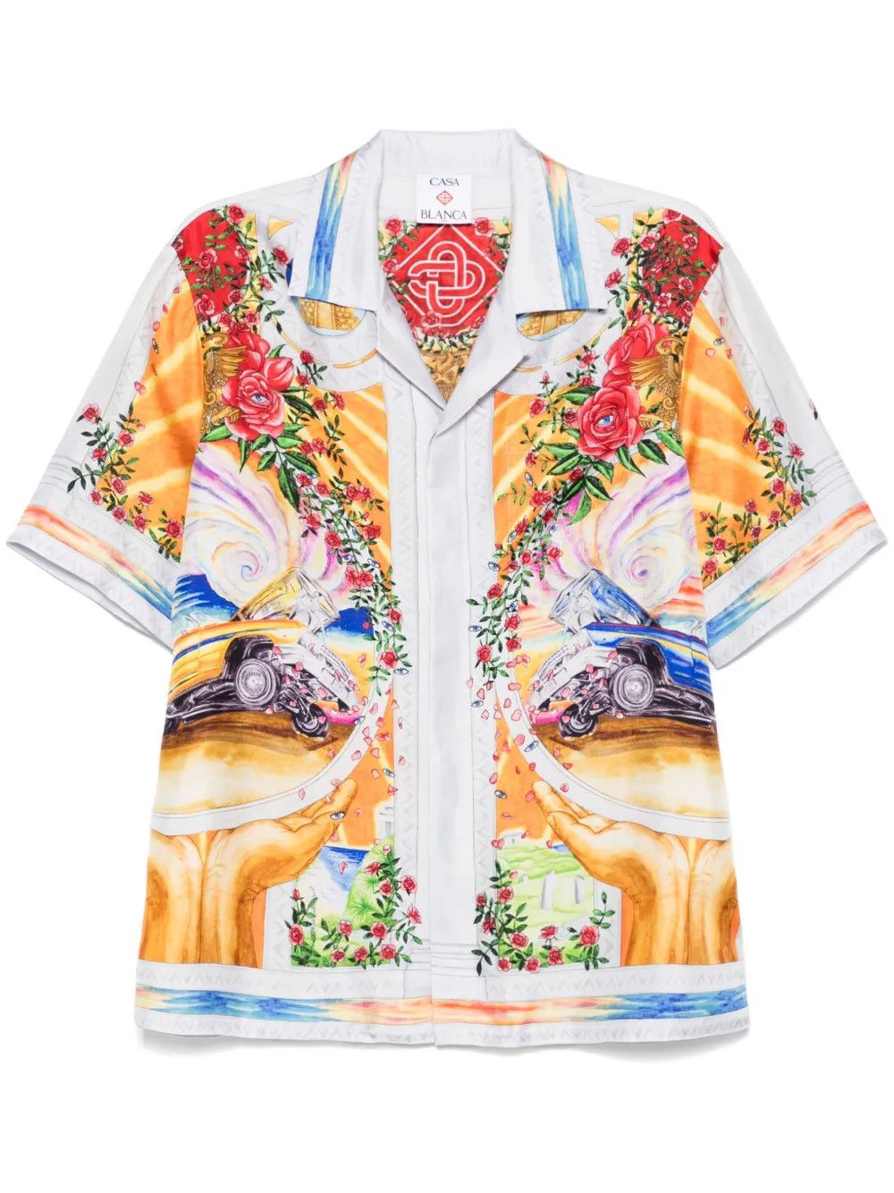 Casablanca o1y0526 Patterned Shirt in Multicolor Size US S / EU 44-46 / 1 - 1 Thumbnail