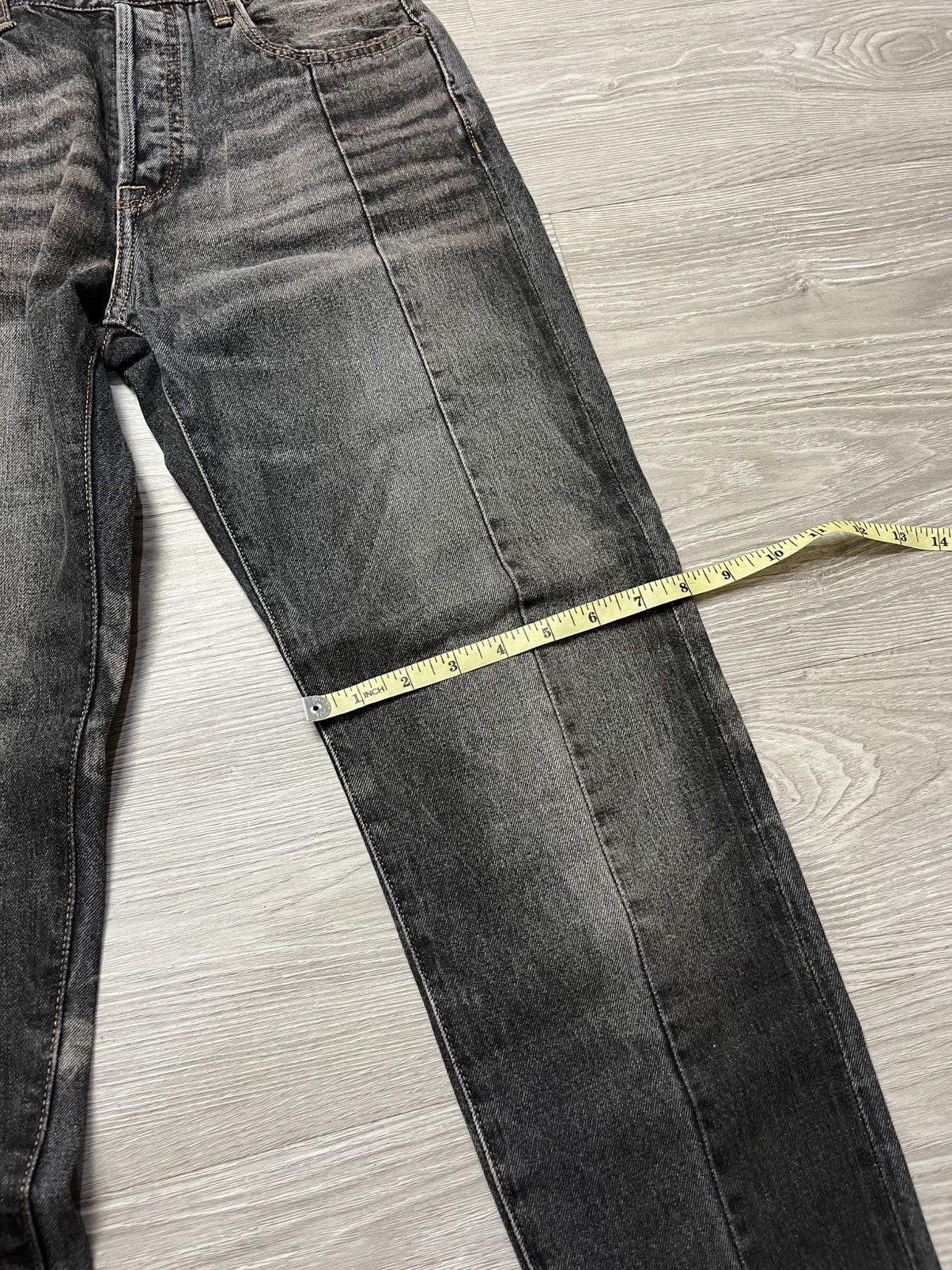 GOA GOA Nimes Selvedge Redline Faded Denim Pants Size US 29 - 14 Thumbnail