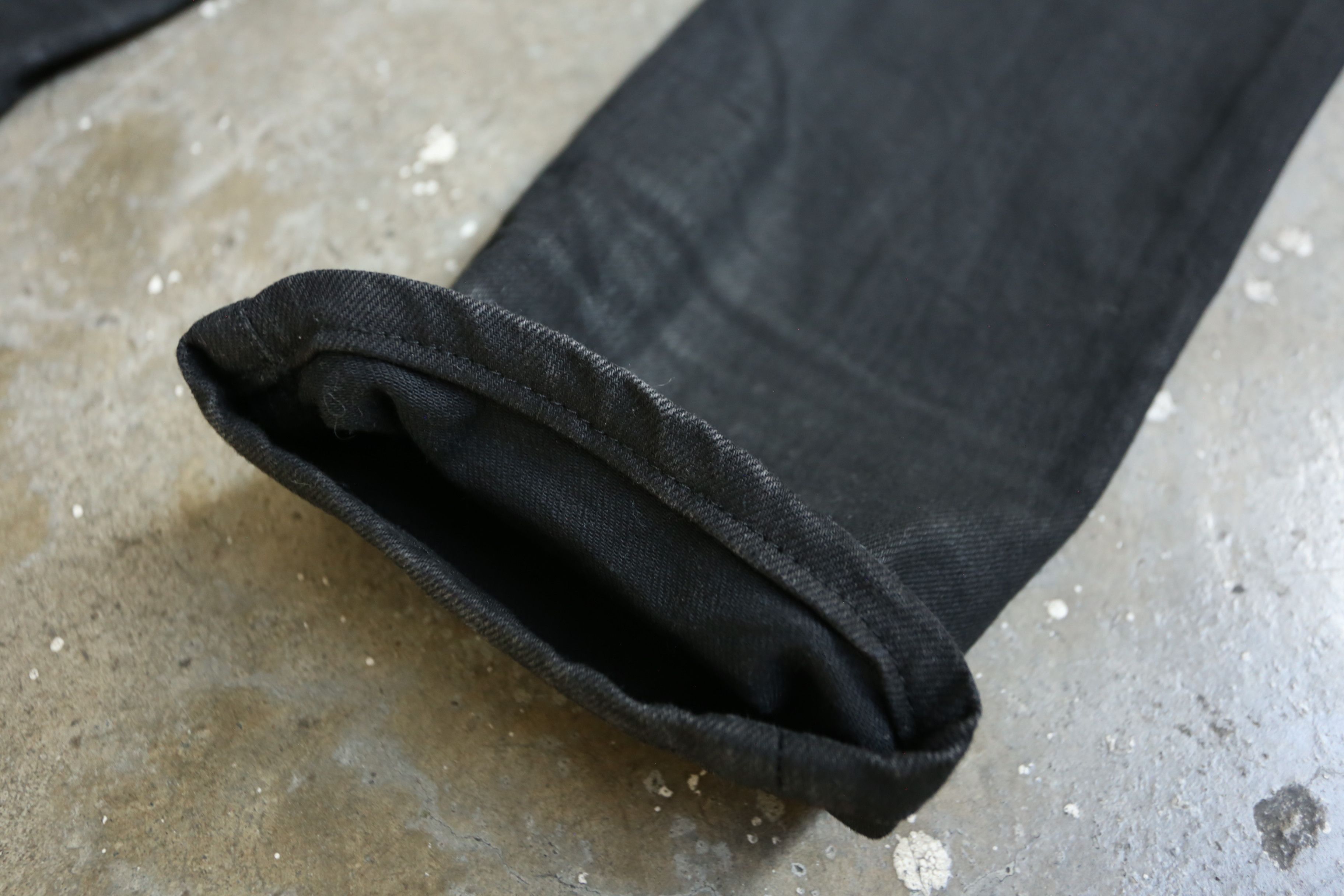 Saint Laurent Paris SLP - Hedi Slimane - F/W 15 - D02 Waxed Denim Jean Size US 30 / EU 46 - 3 Thumbnail