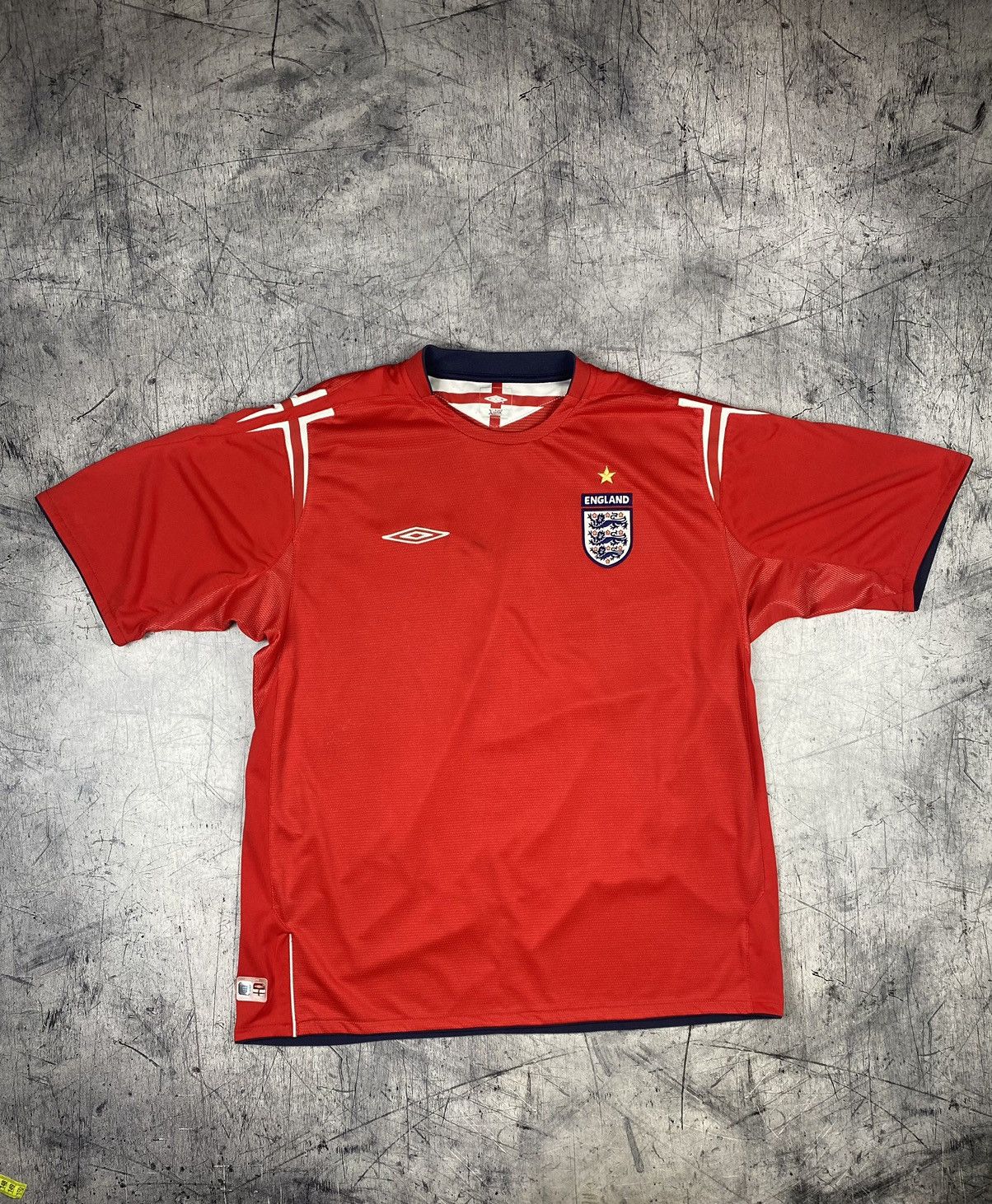 Umbro Vintage Umbro England Soccer Jersey T Shirt Tee Size US XXL / EU 58 / 5 - 2 Thumbnail