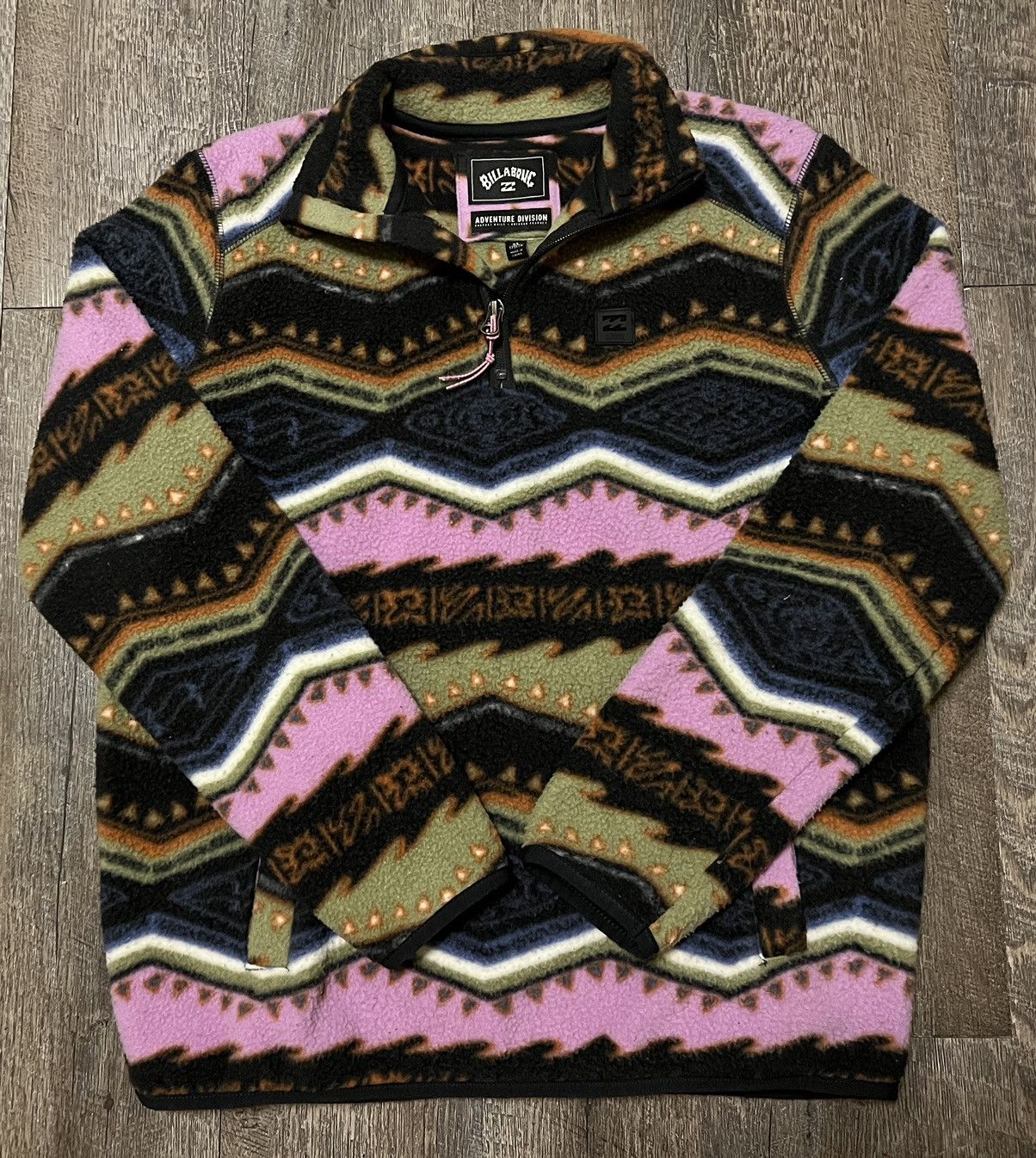 Billabong Billabong Adventure Division Aztec Fleece Pullover Europe Size XS / US 0-2 / IT 36-38 - 1 Thumbnail