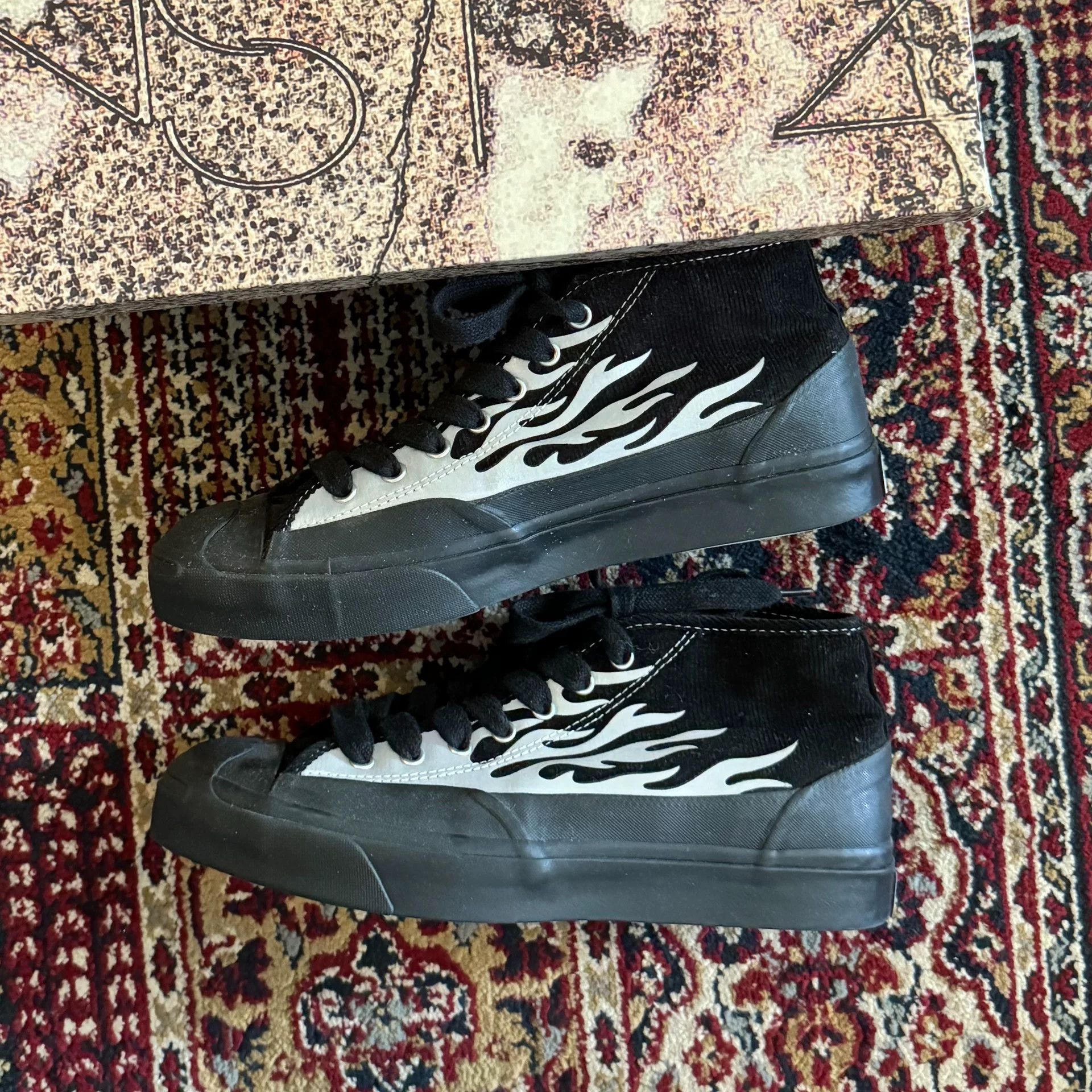 A$AP Nast A$AP Nast x Converse Jack Purcell Chukka Mid Size US 10 / EU 43 - 1 Thumbnail