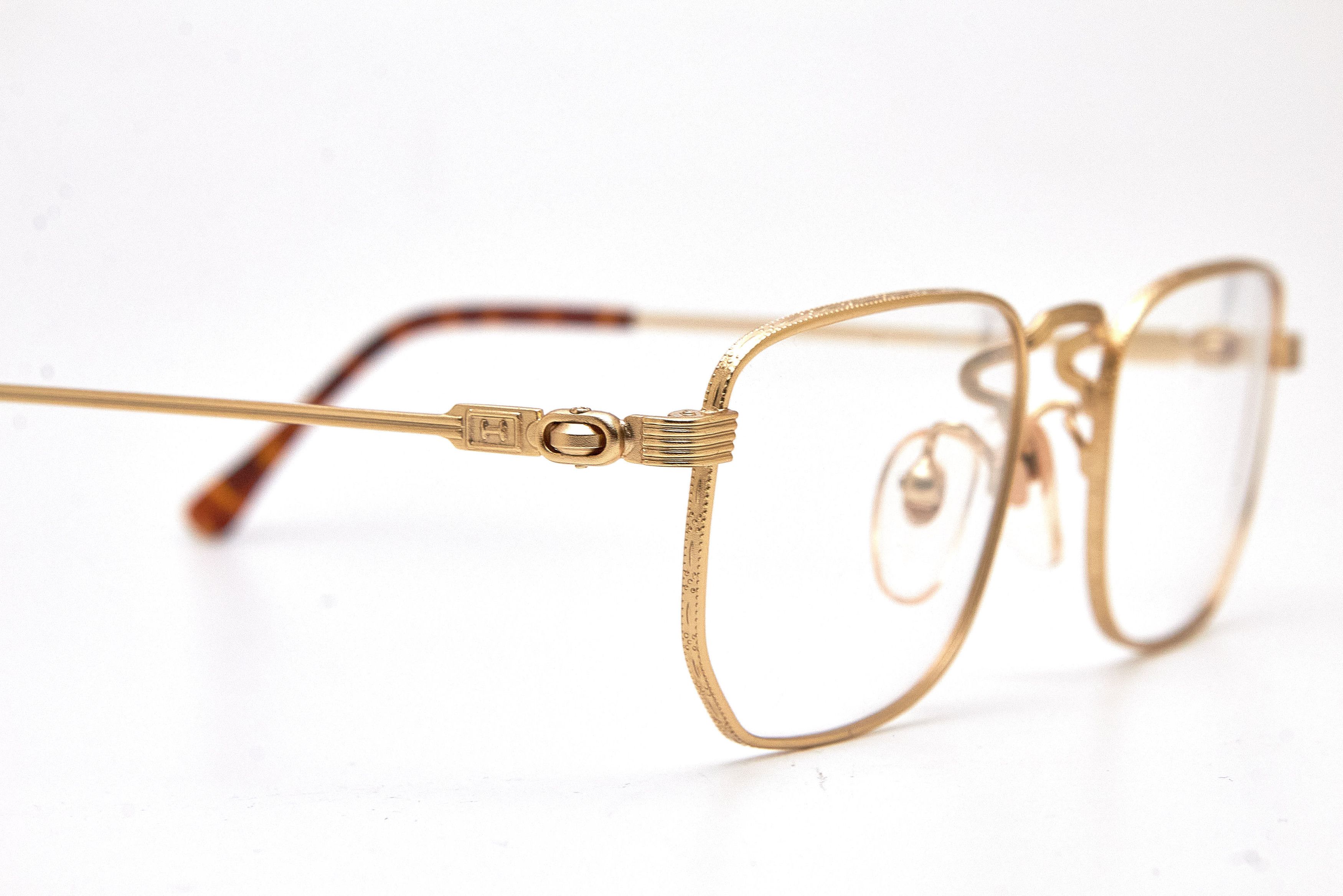 Vintage Old Money CUSTOM ORDER Matt Gold Rectangular Quiet Lux Specs Size ONE SIZE - 6 Thumbnail