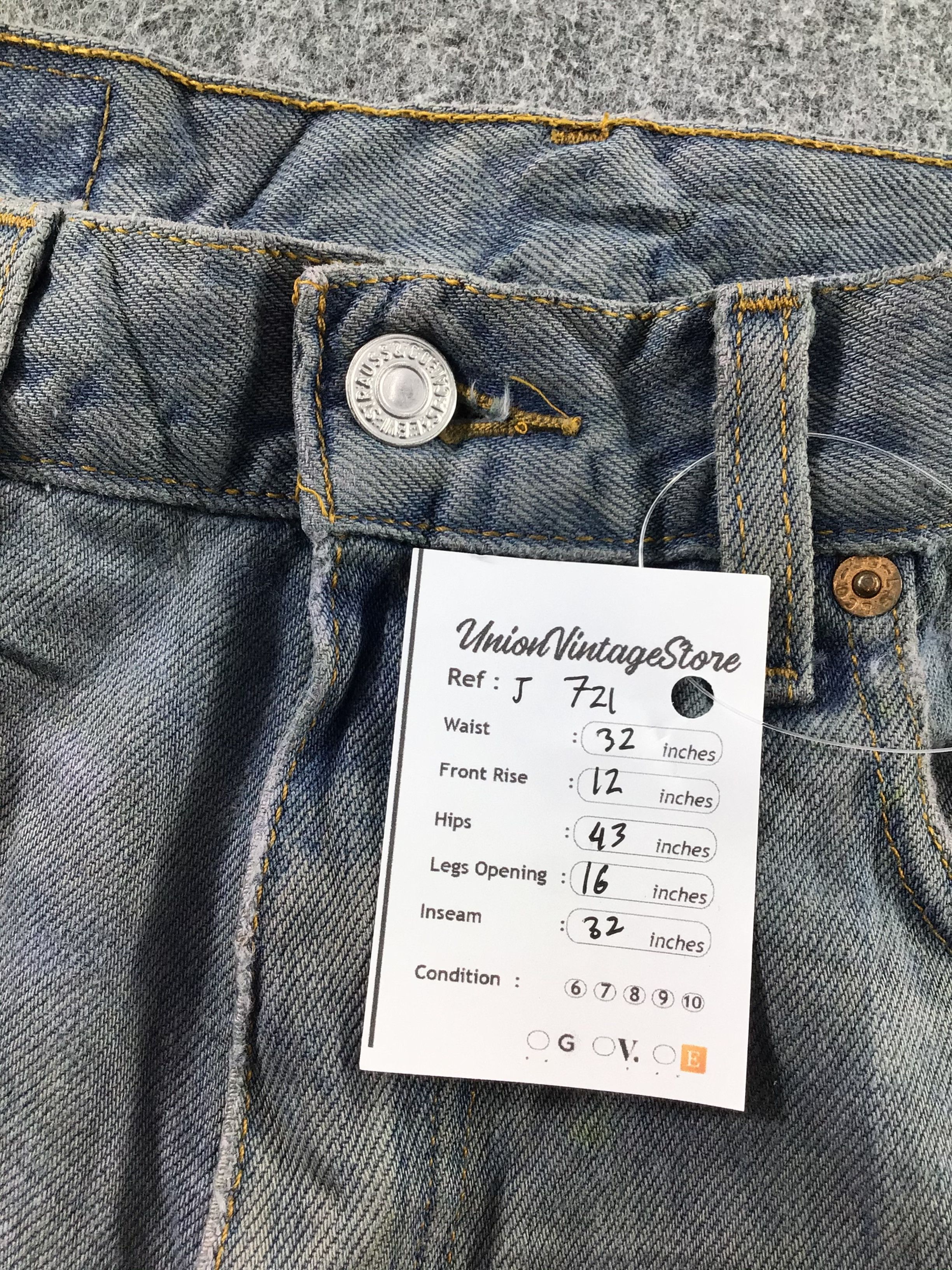 Levi's Vintage Levis 550 Jeans-J721 Size US 32 / EU 48 - 11 Thumbnail
