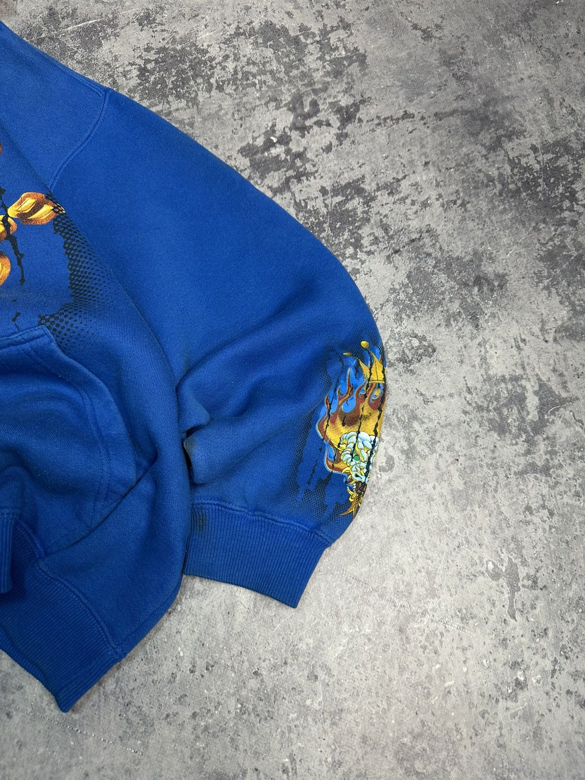 JNCO Vintage Y2K JNCO jeans crown blue hoodie sweatshirt Size US XL / EU 56 / 4 - 6 Thumbnail