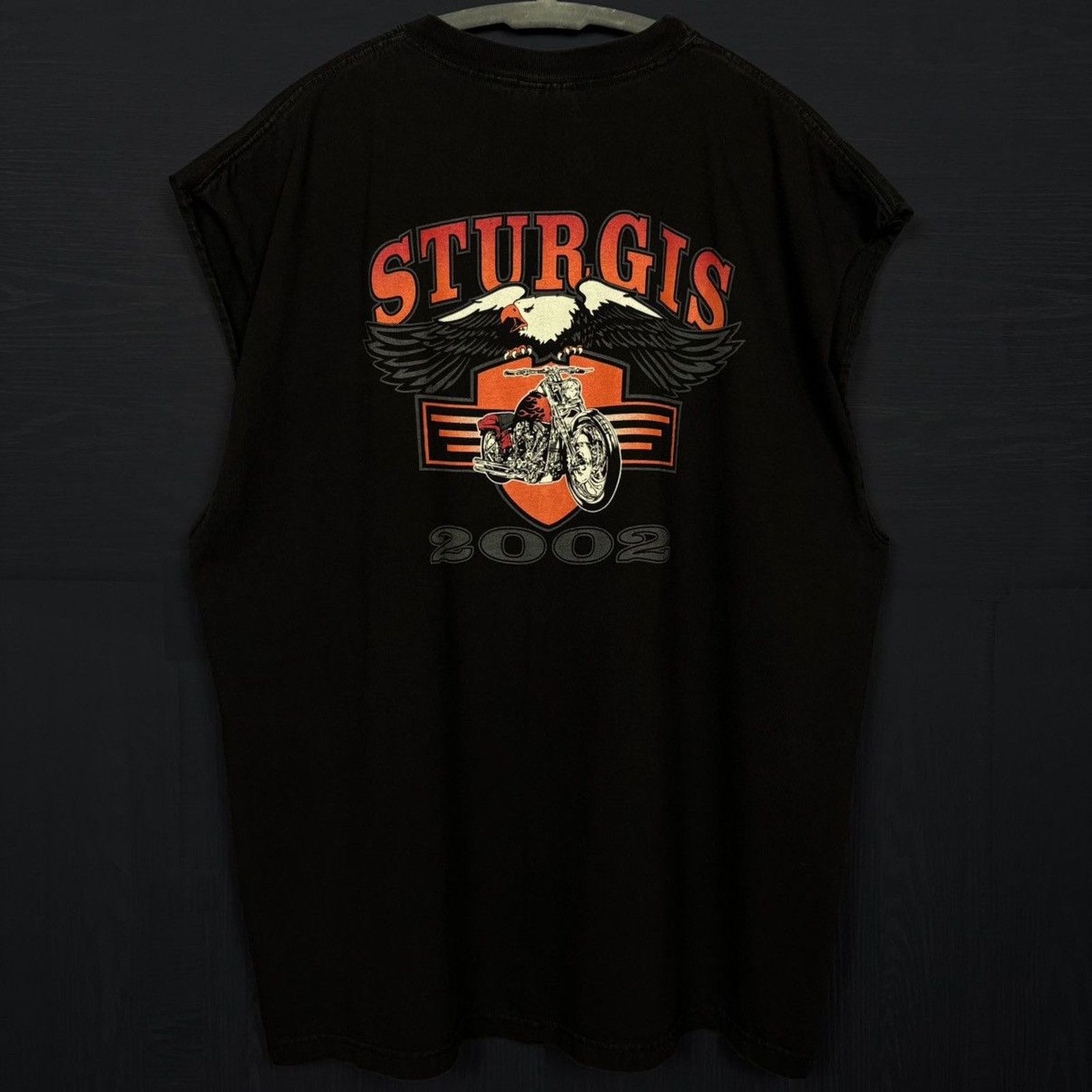 Harley Davidson × Japanese Brand × Vintage 🇺🇸2002 STURGIS Death Rider Tank Size US L / EU 52-54 / 3 - 3 Thumbnail