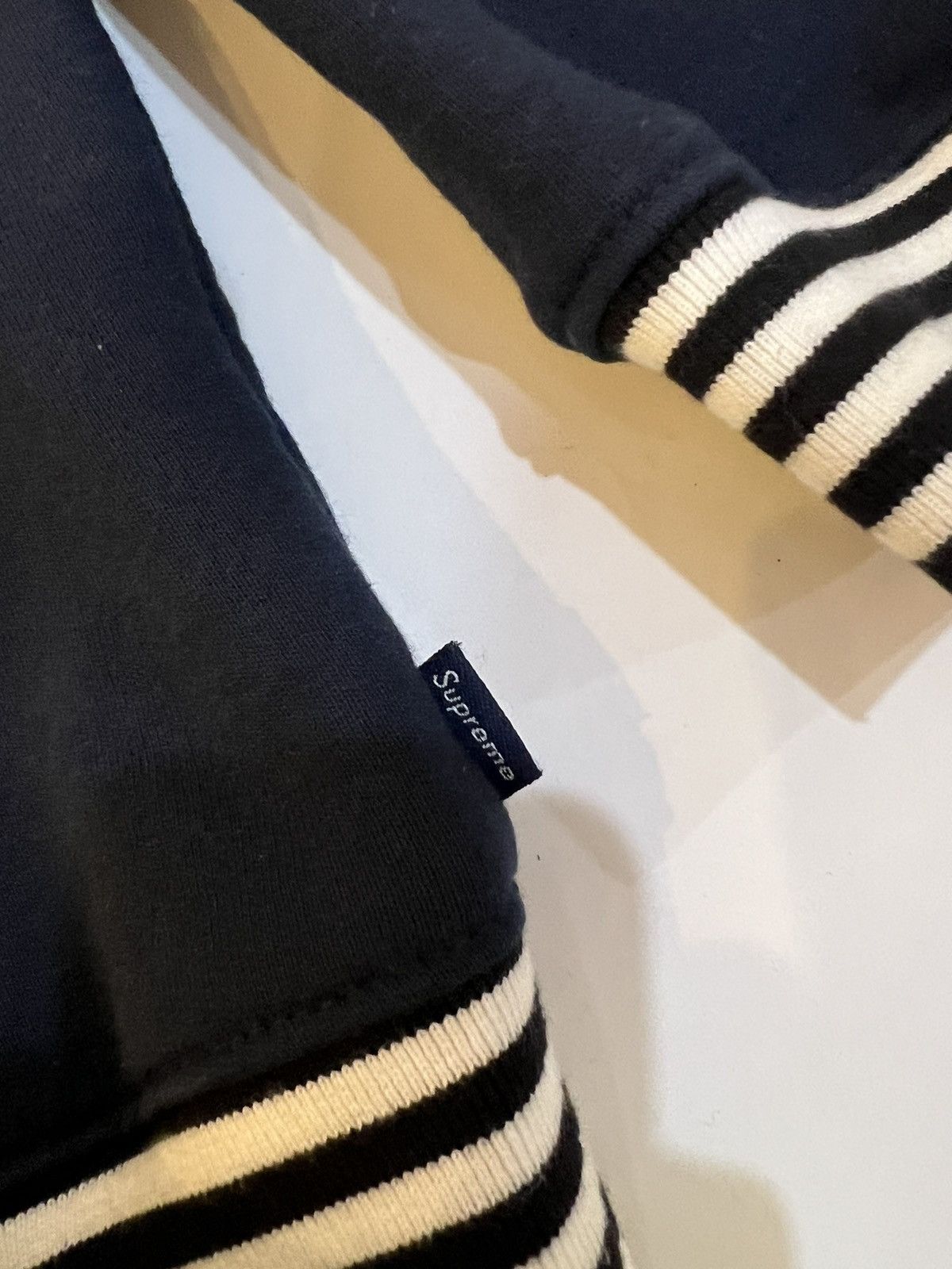 Supreme RARE Supreme Classic Logo Ribbed Crewneck Sweatshirt Large Size US L / EU 52-54 / 3 - 5 Thumbnail