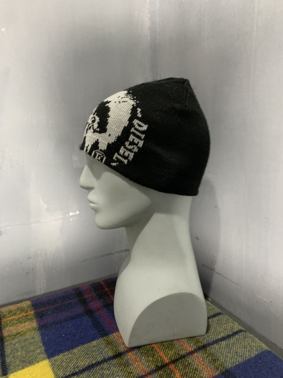 Japanese Brand Diesel Mohawk Japanese style beanie hats rare Size ONE SIZE - 4 Thumbnail