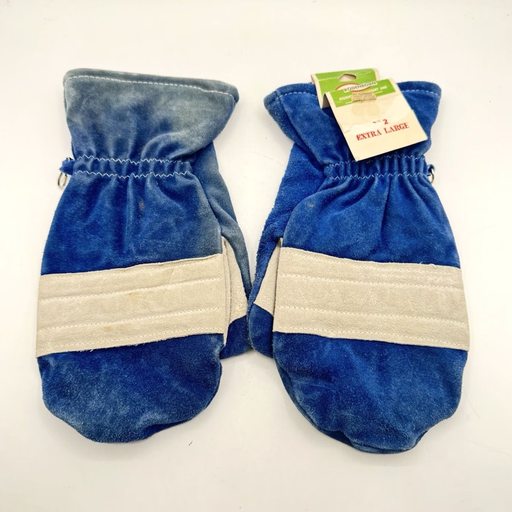 Vintage VINTAGE Snow King Mittens SuedeLeather XL Green Leather Mitten Unisex Adults 80s Winter Size ONE SIZE - 7 Thumbnail