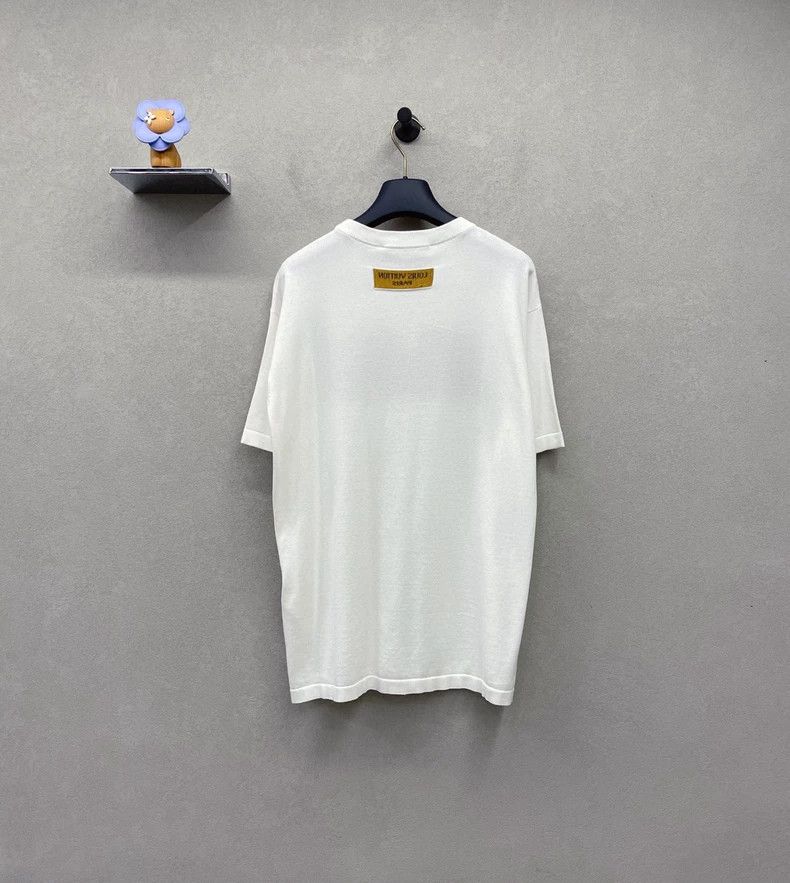 Louis Vuitton Louis Vuitton Letter intarsia short sleeve 2504-Nextarrow Size US M / EU 48-50 / 2 - 2 Thumbnail